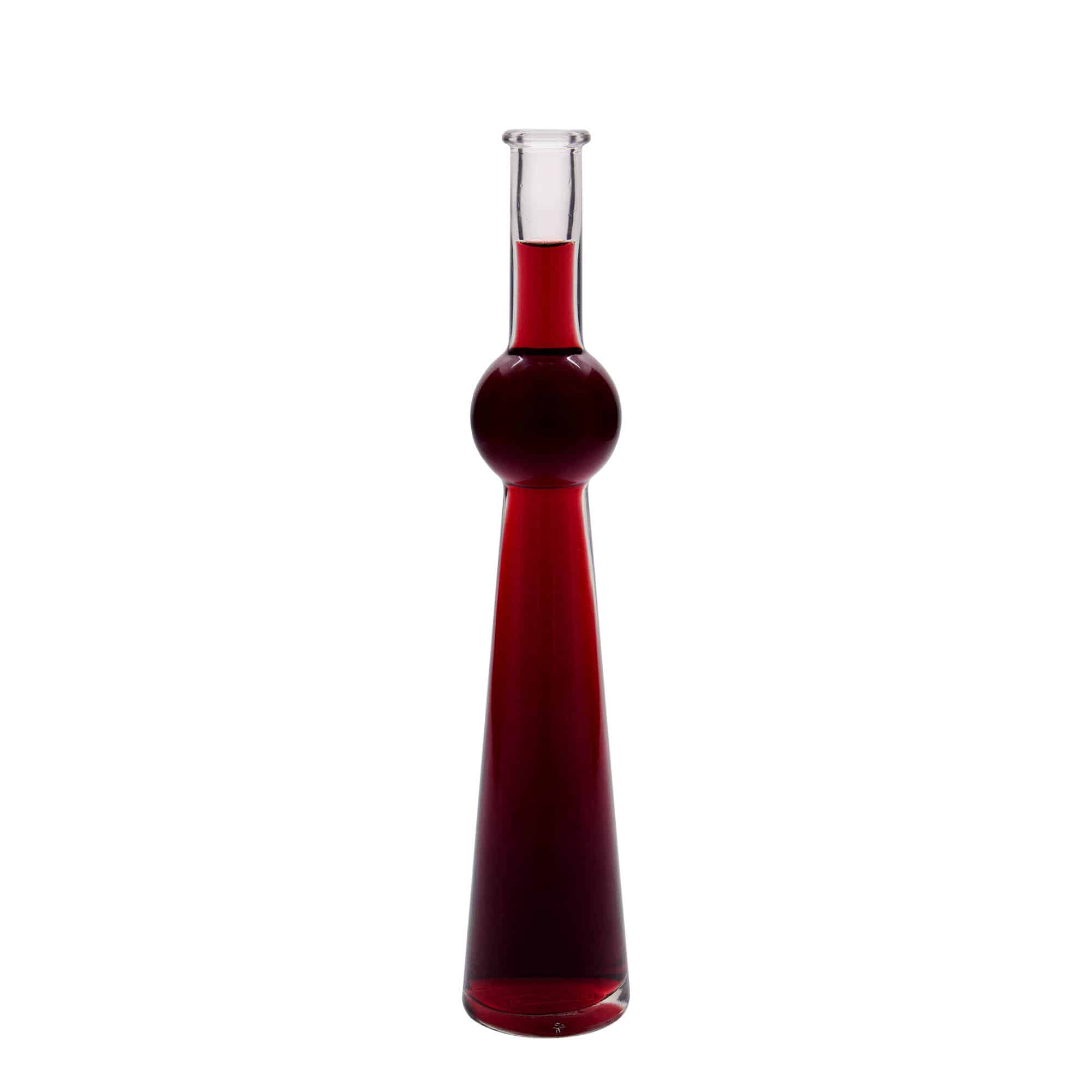 Botella de vidrio de 200 ml 'Supernova', boca: corcho