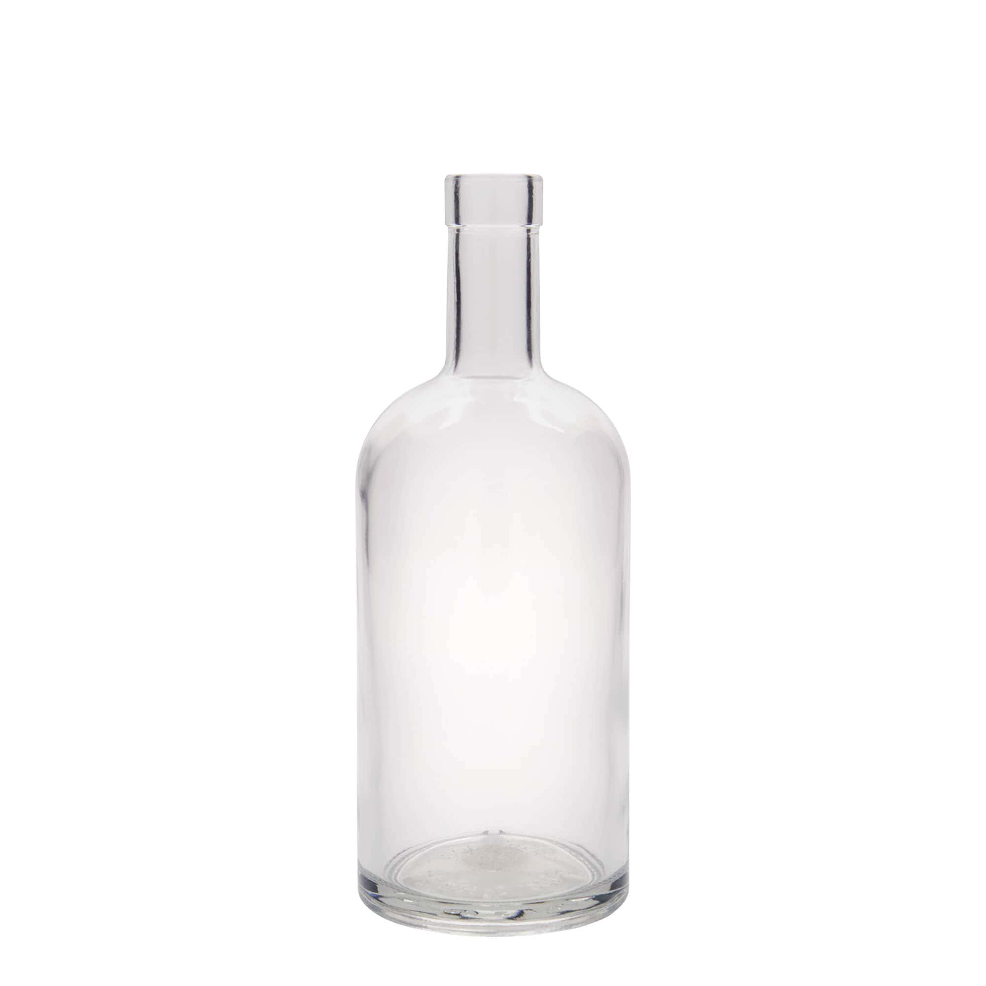 Botella de vidrio de 700 ml 'Franco', boca: corcho