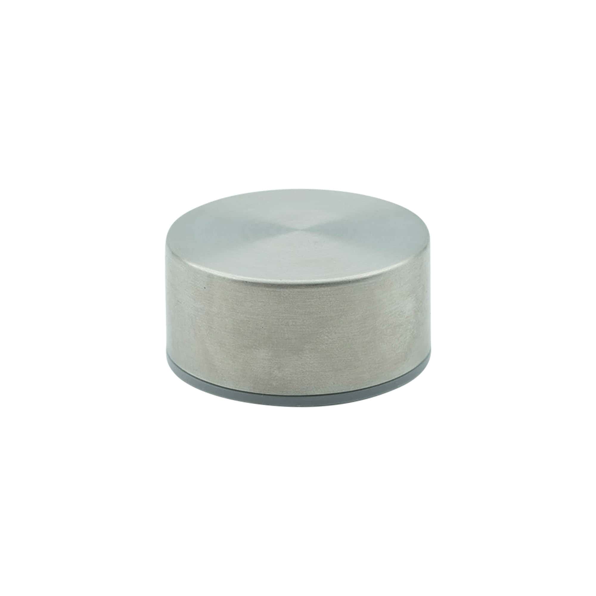 Tapa roscada 'Perseus', metal, plateado