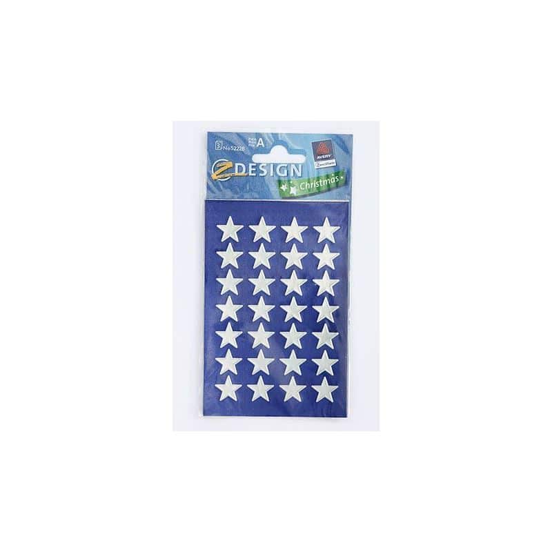 Pegatinas Zweckform 'Estrellas', papel, plateado Pegatinas Zweckform 'Estrellas', papel, plateado