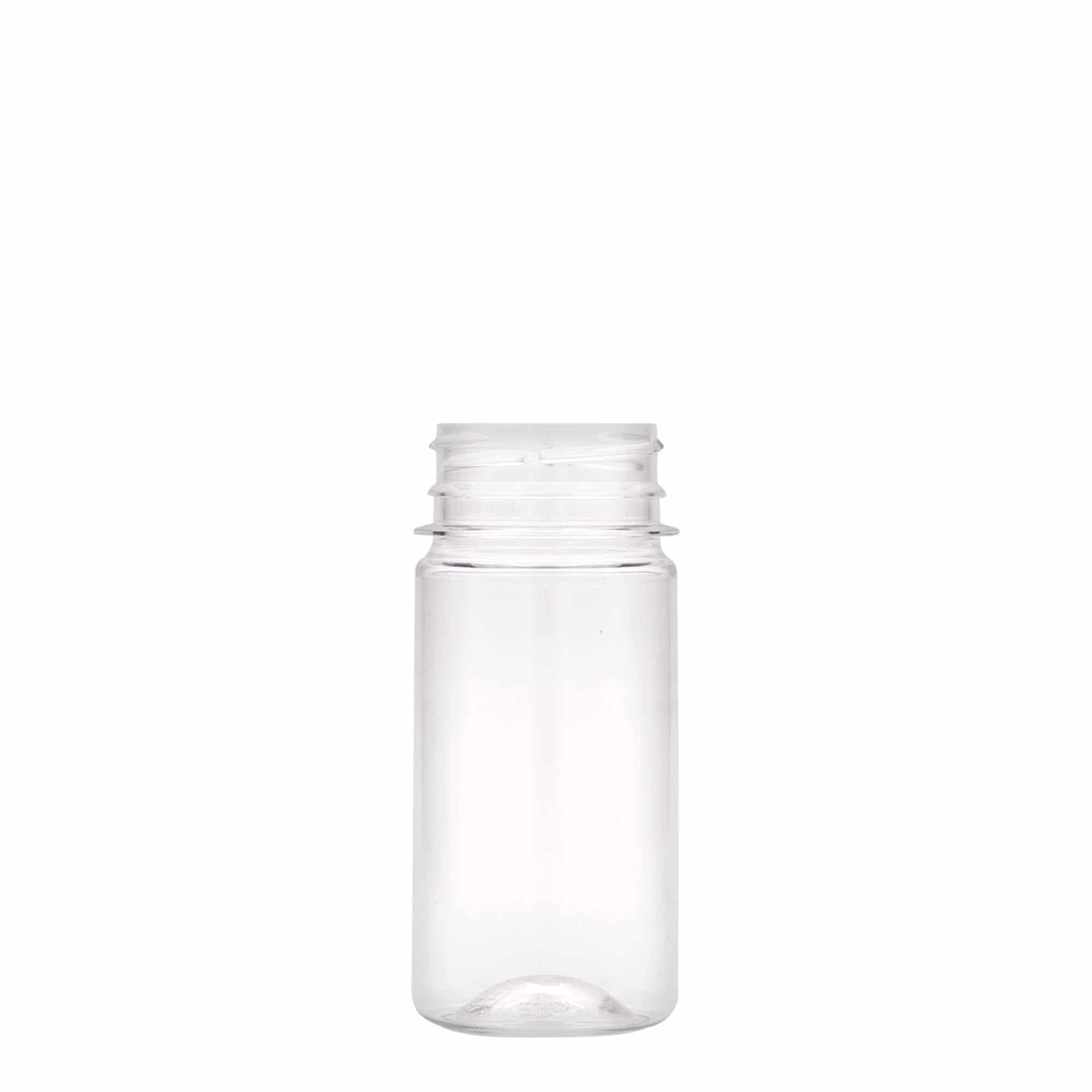 Botella PET de 100 ml «Everytime», plástico, boca: 38 mm