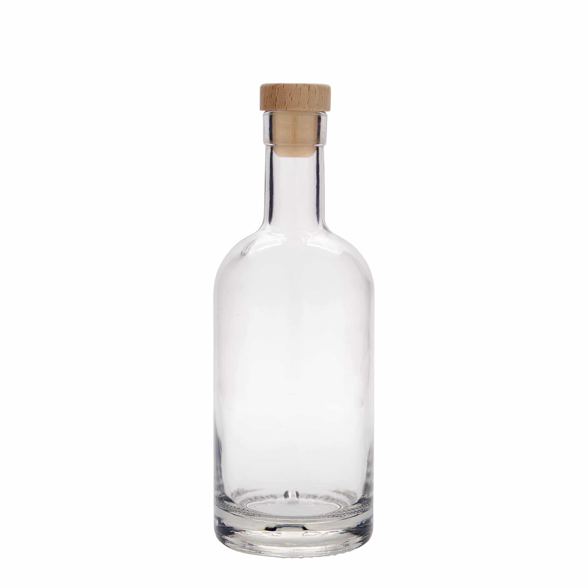 Botella de vidrio 'Franco' de 500 ml, boca: corcho