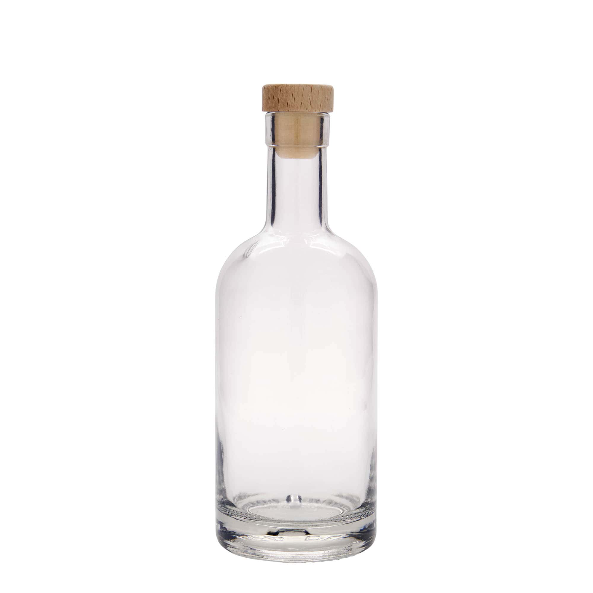 Botella de vidrio de 500 ml 'Franco', boca: corcho