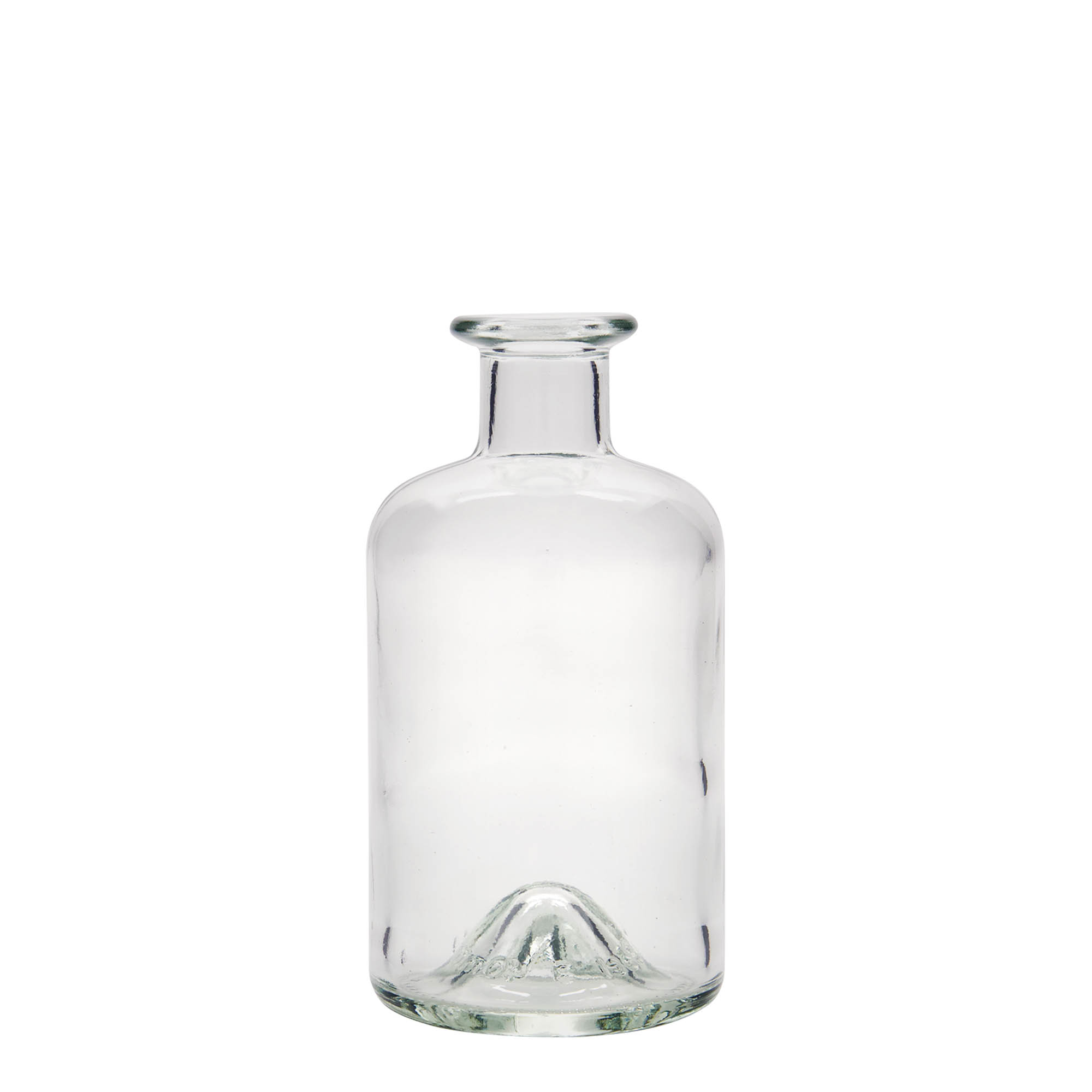 Botella de vidrio de 350 ml para farmacéutico, boca: corcho