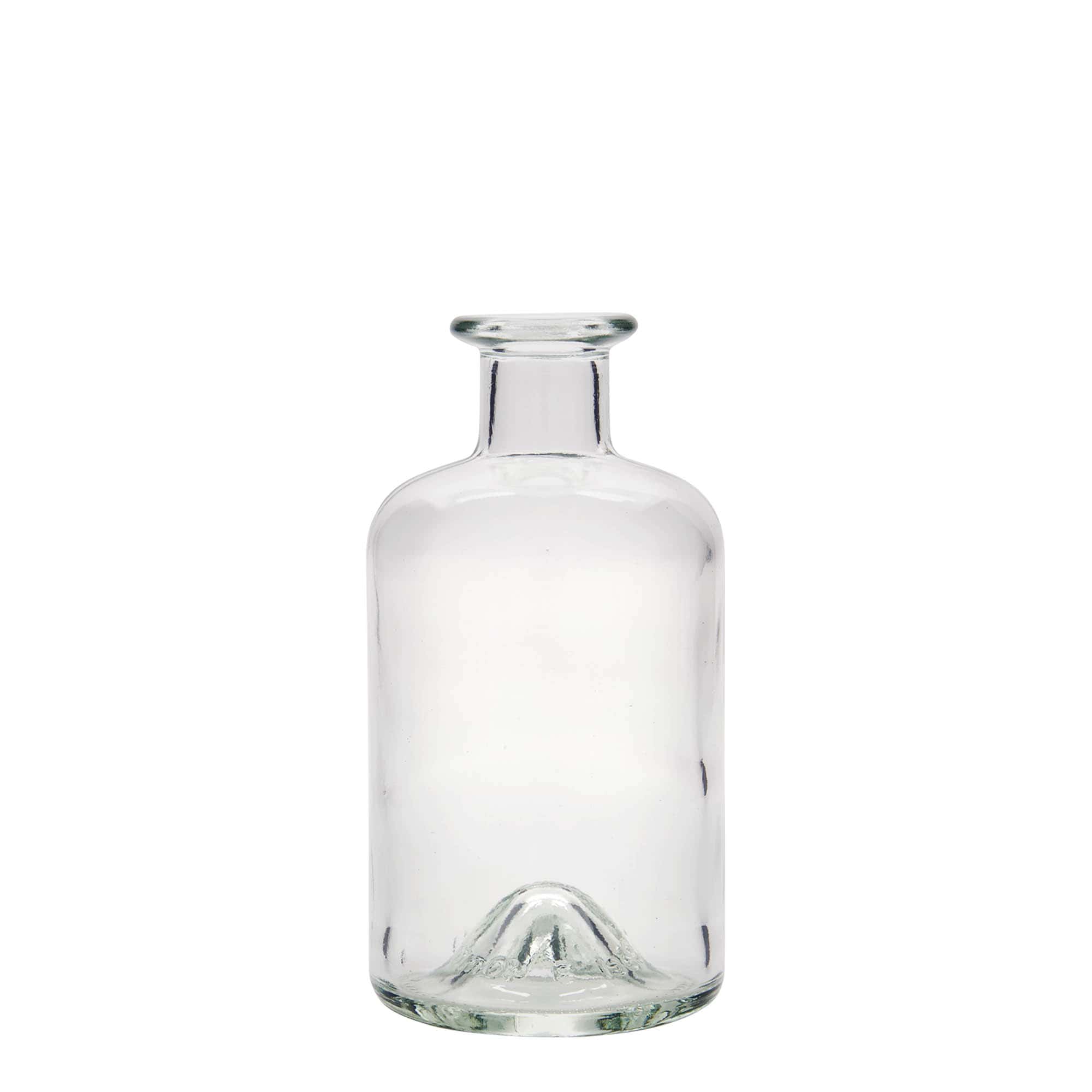 Botella de vidrio de 350 ml para farmacéutico, boca: corcho