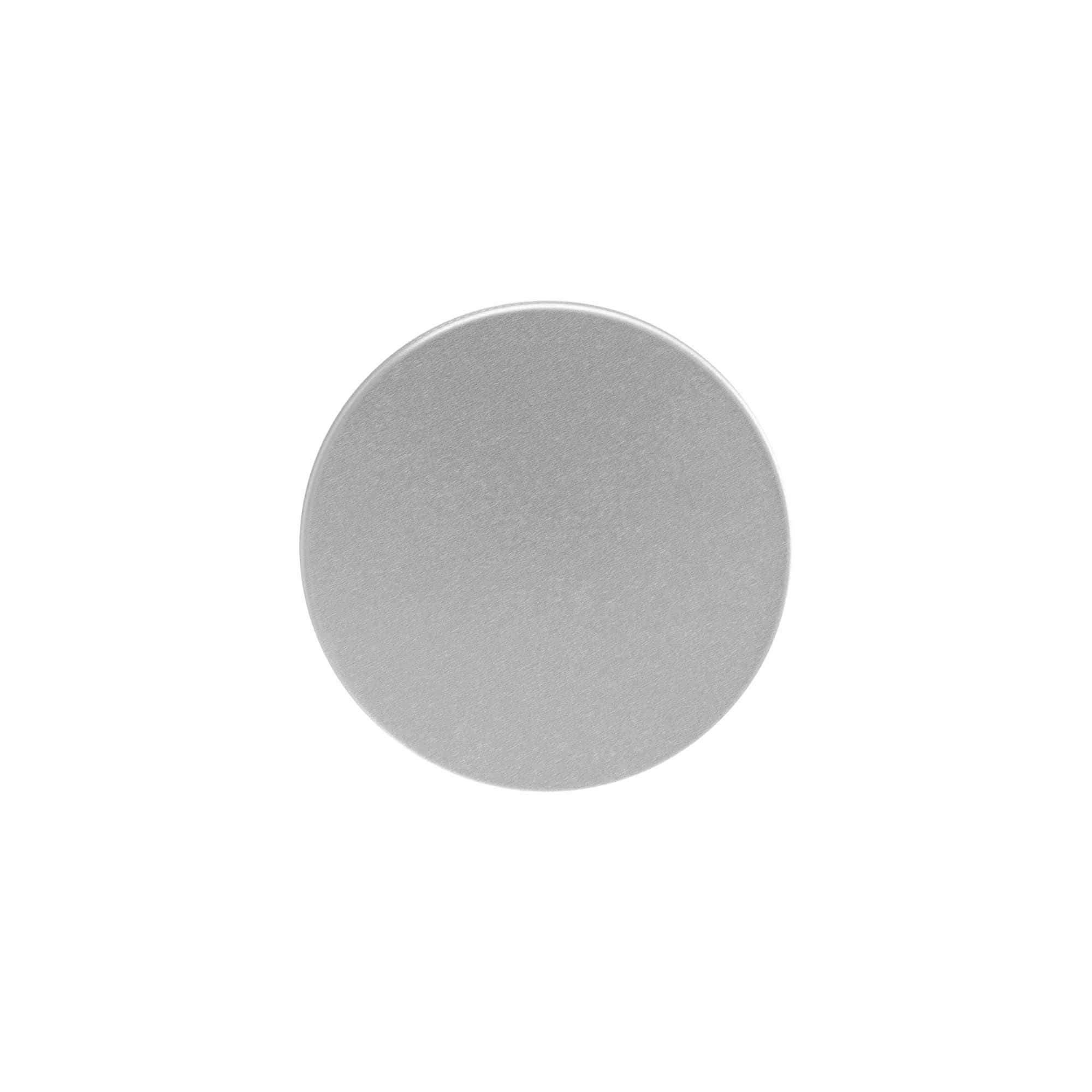 Tapón de rosca, metal, plateado, para boca: GPI 70/400