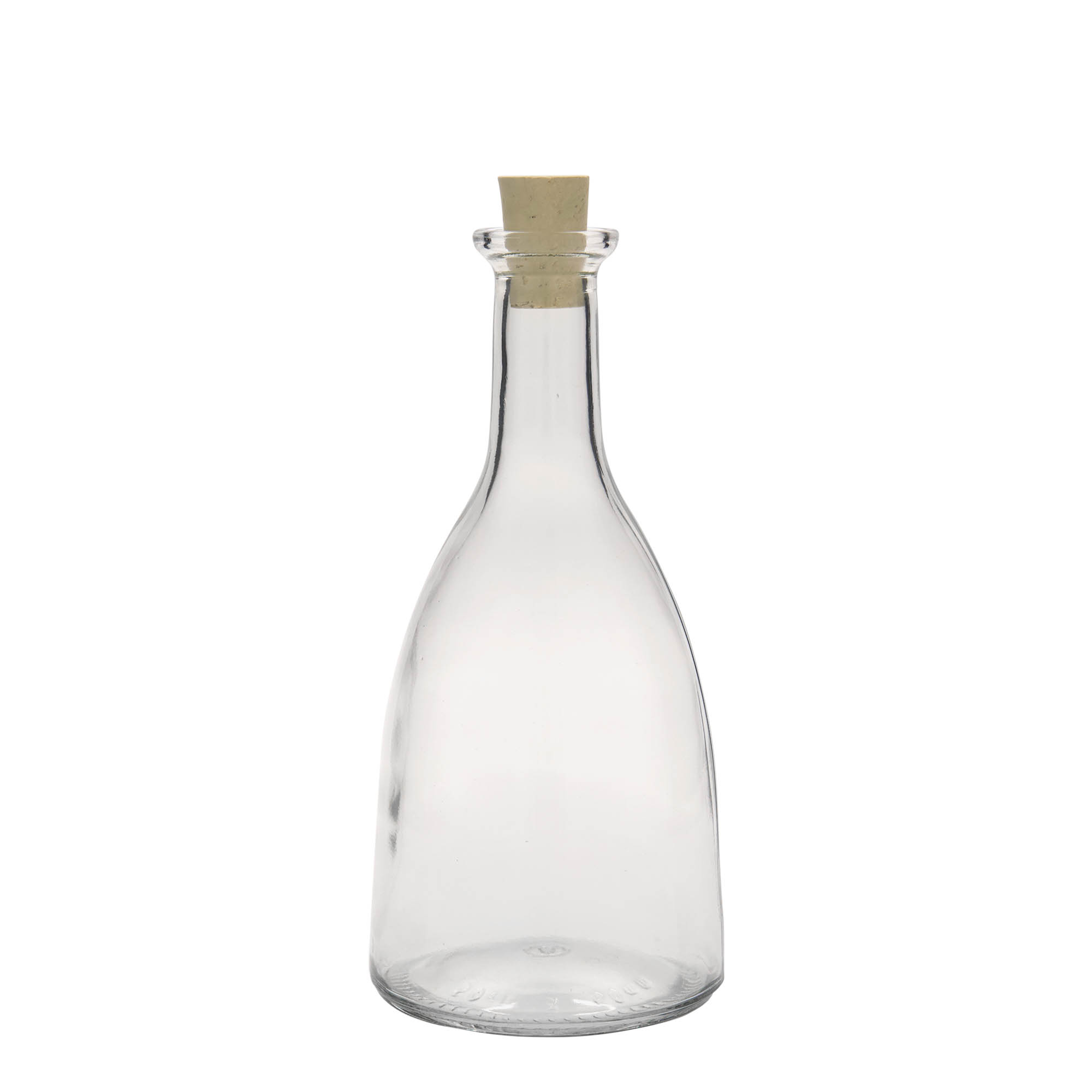 Botella de vidrio de 500 ml 'Viola', boca: corcho Botella de vidrio de 500 ml 'Viola', boca: corcho