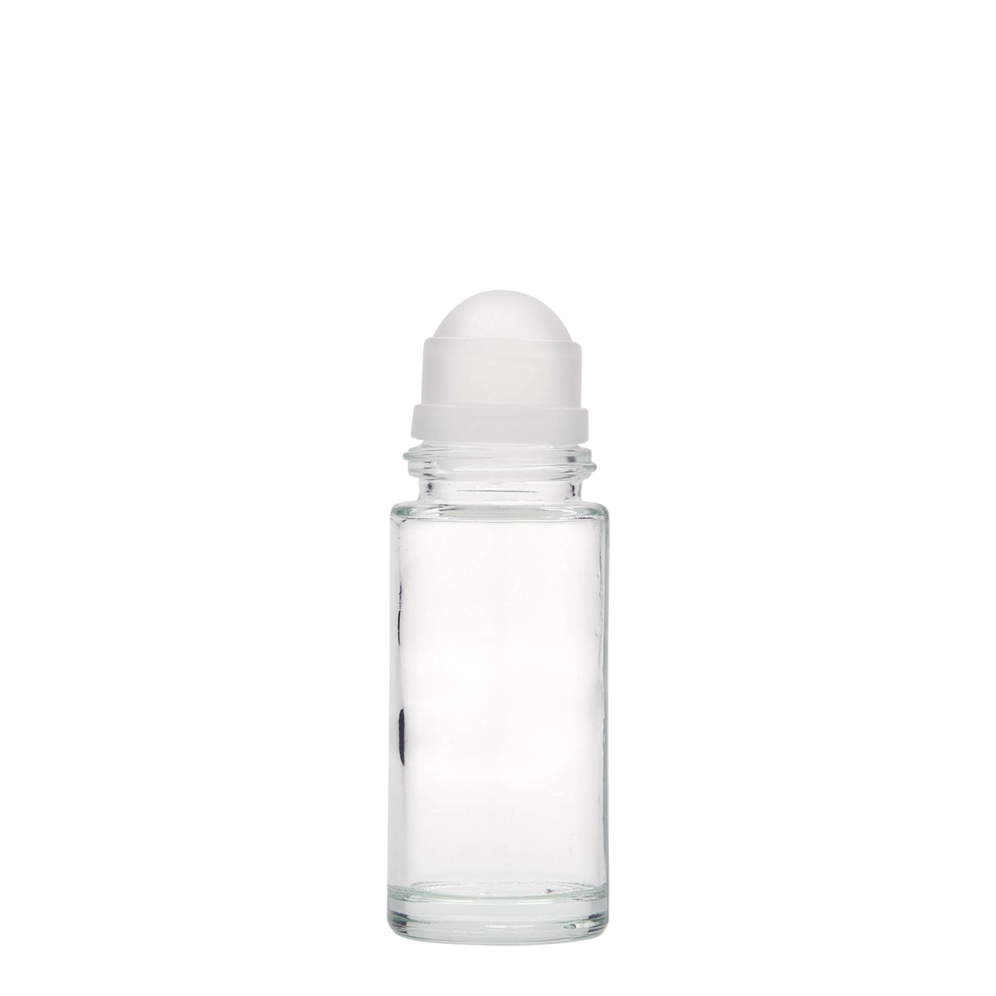 Botella roll-on de 50 ml, vidrio, boca: cierre de rosca Botella roll-on de 50 ml, vidrio, boca: cierre de rosca