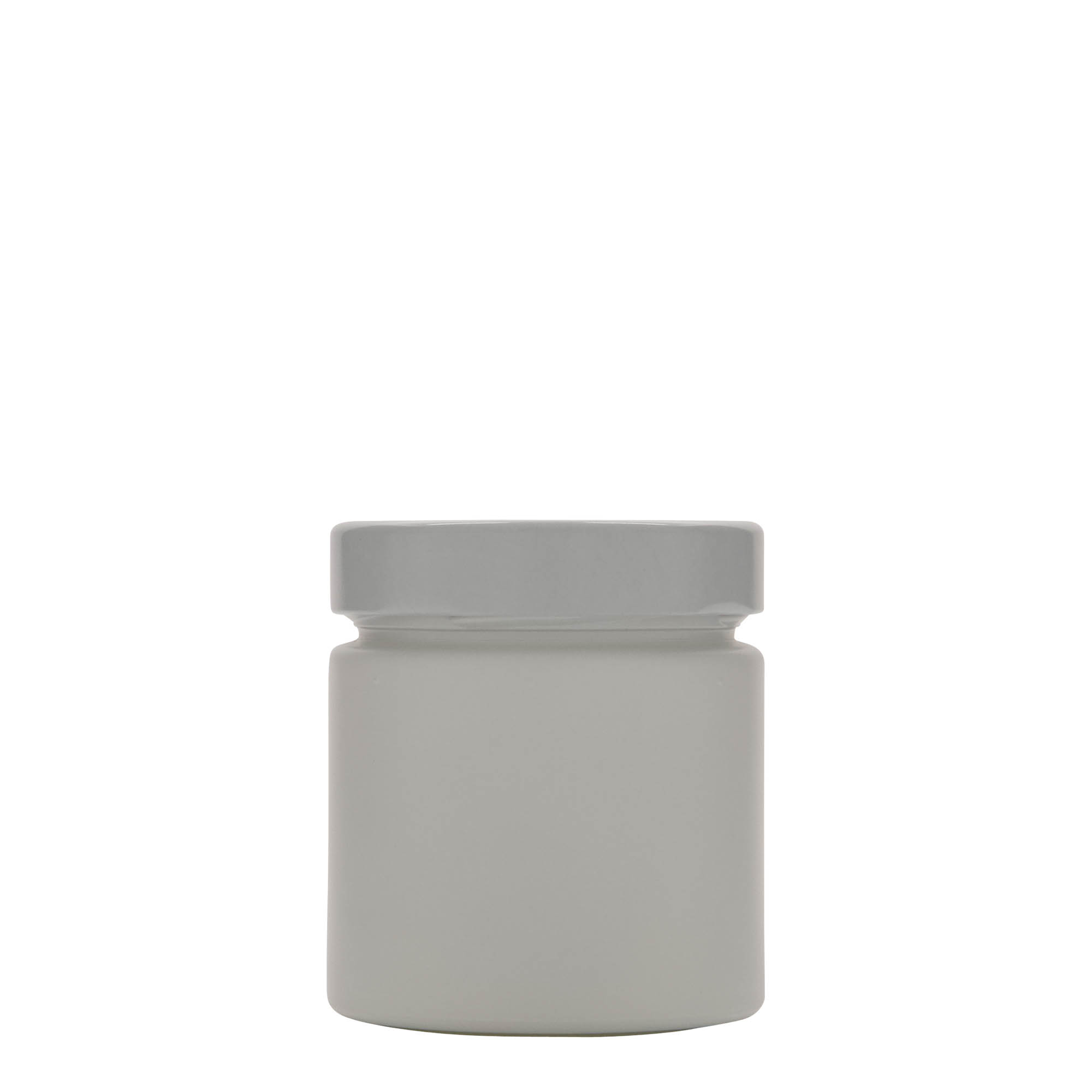 212 ml vaso redondo 'Aurora', blanco, boca: Deep-Twist-Off (DTO 66)