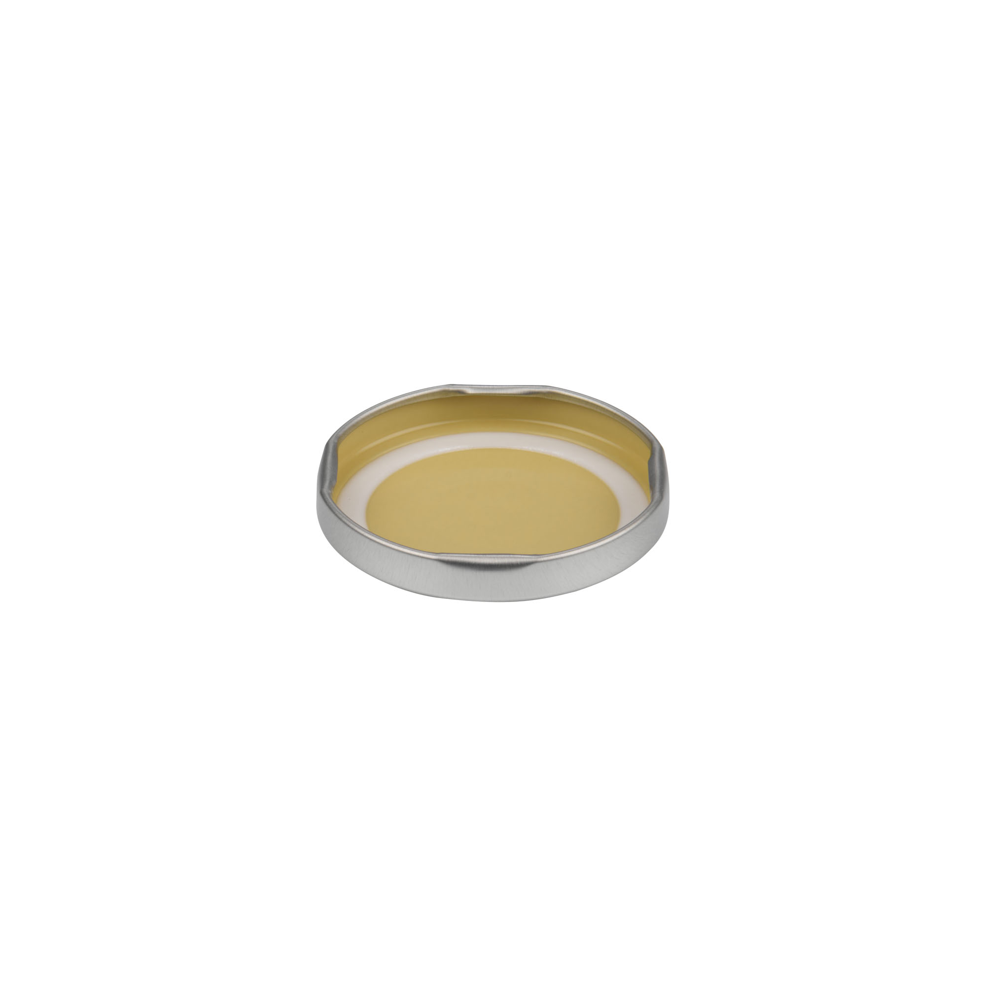 Tapa Twist-Off, hojalata, plateada, para boca: TO 53
