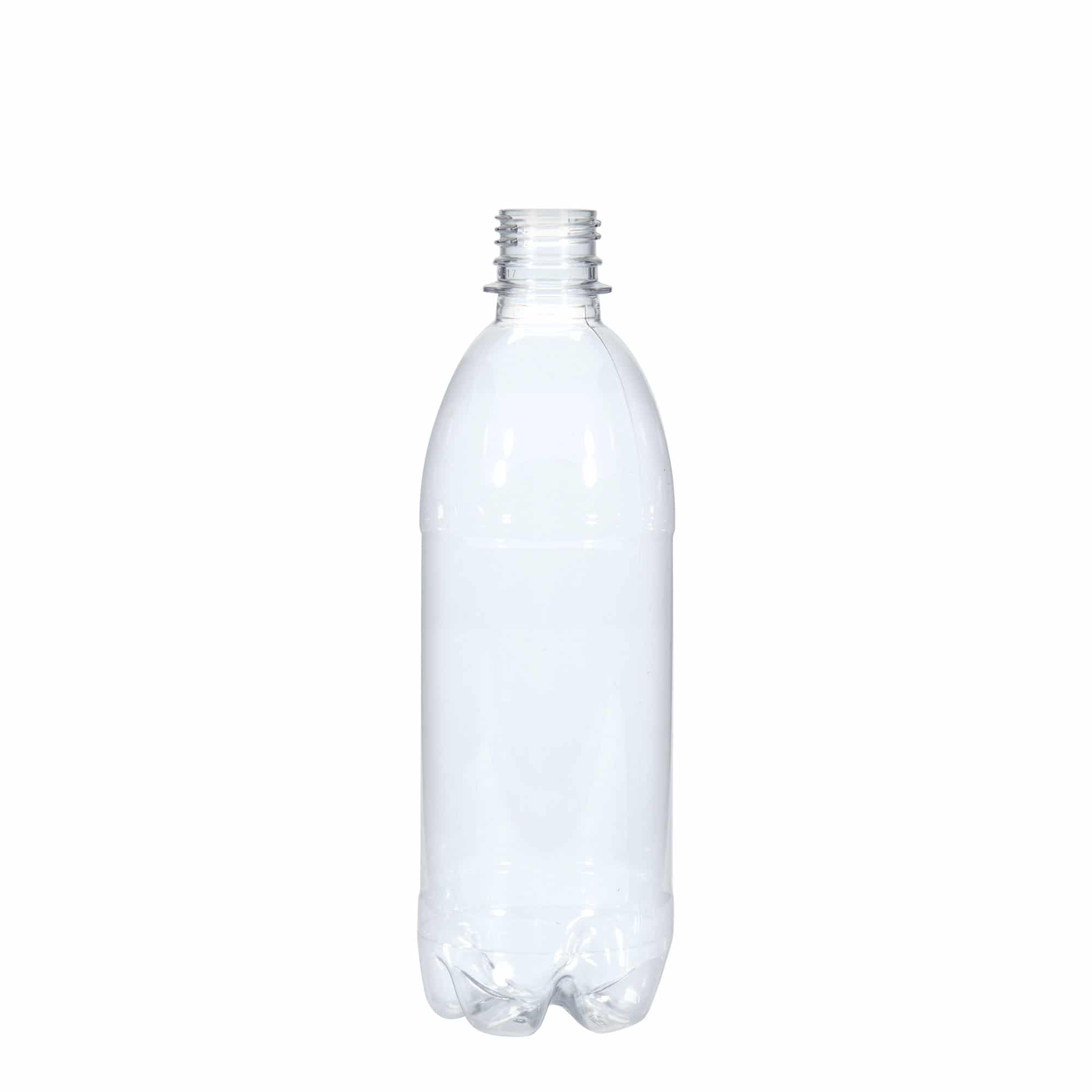 Botella de PET 'Universal' de 500 ml, plástico, boca: PCO28