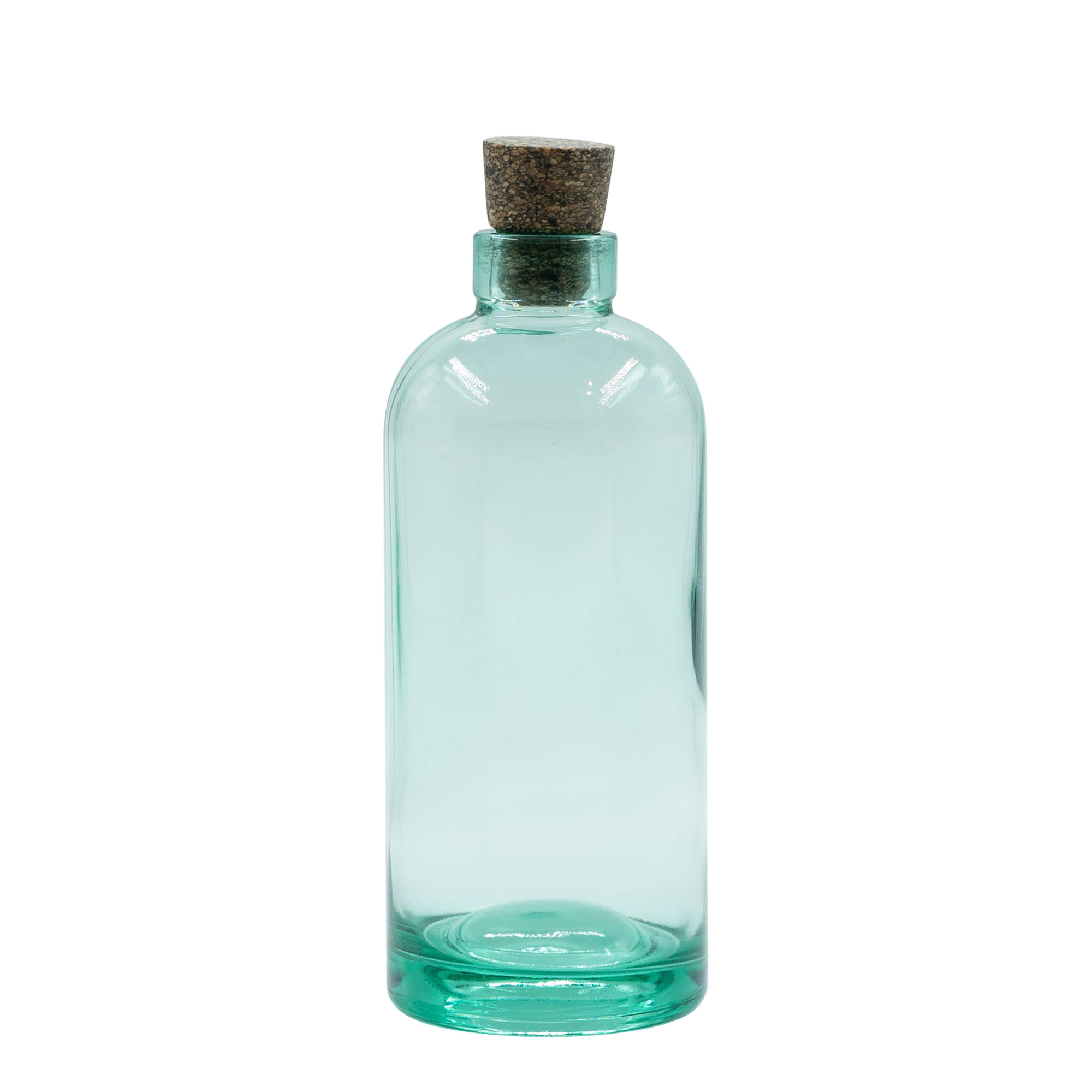 Botella de vidrio de 500 ml 'Farm', boca: corcho