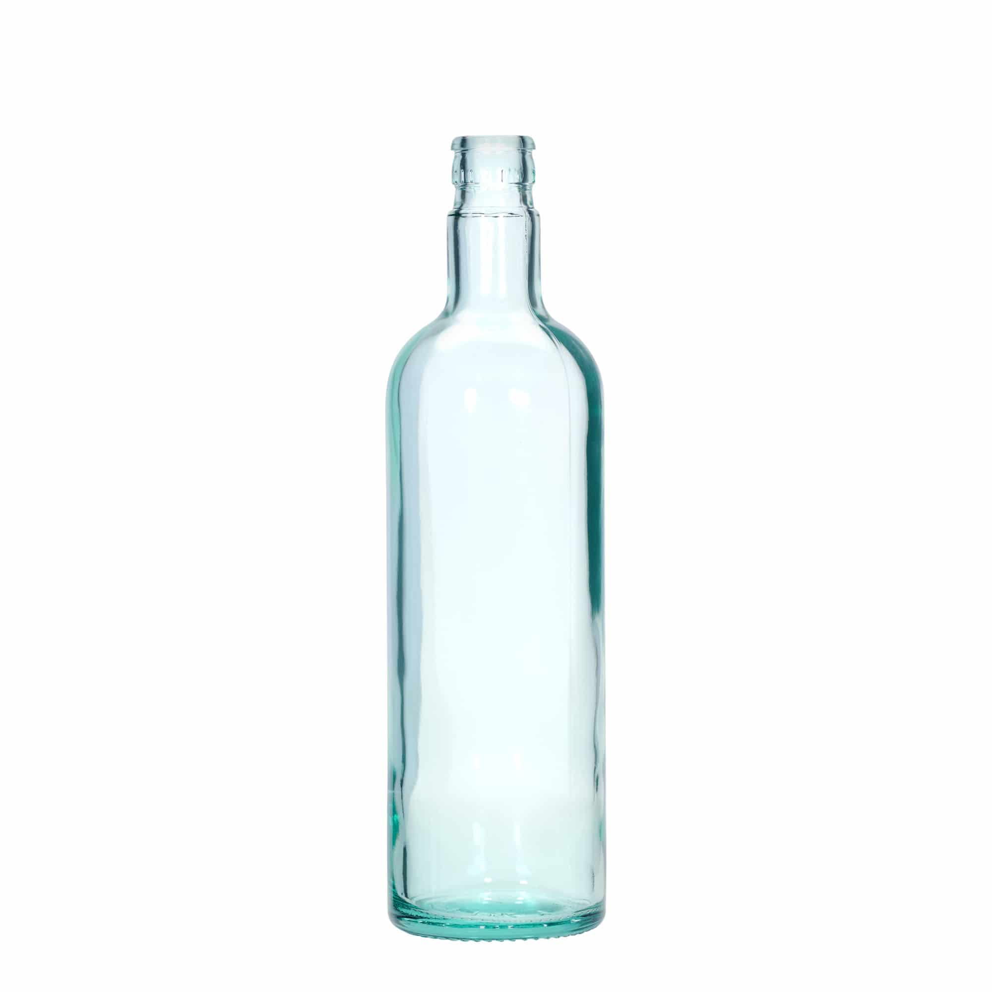 Botella para vinagre/aceite 'Willy New' de 750 ml, vidrio, verde claro, boca: DOP