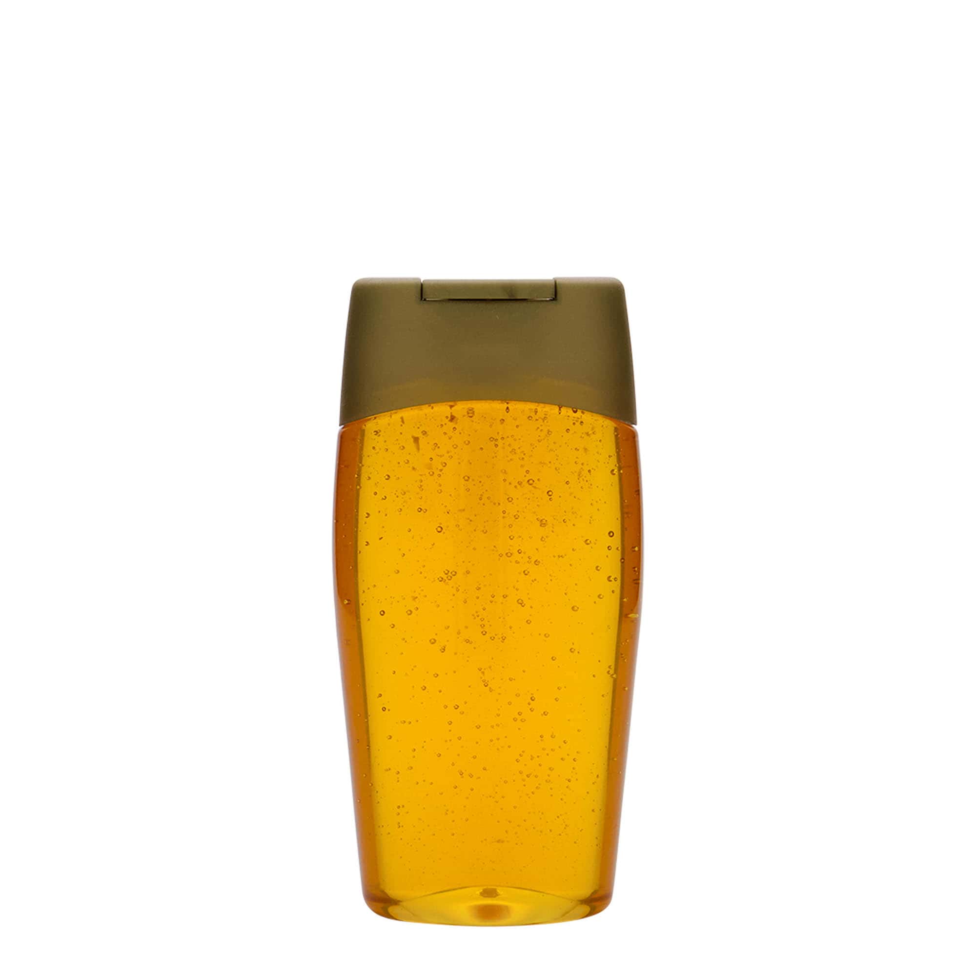 Botella PET de 200 ml 'Squeeze', ovalada, plástico