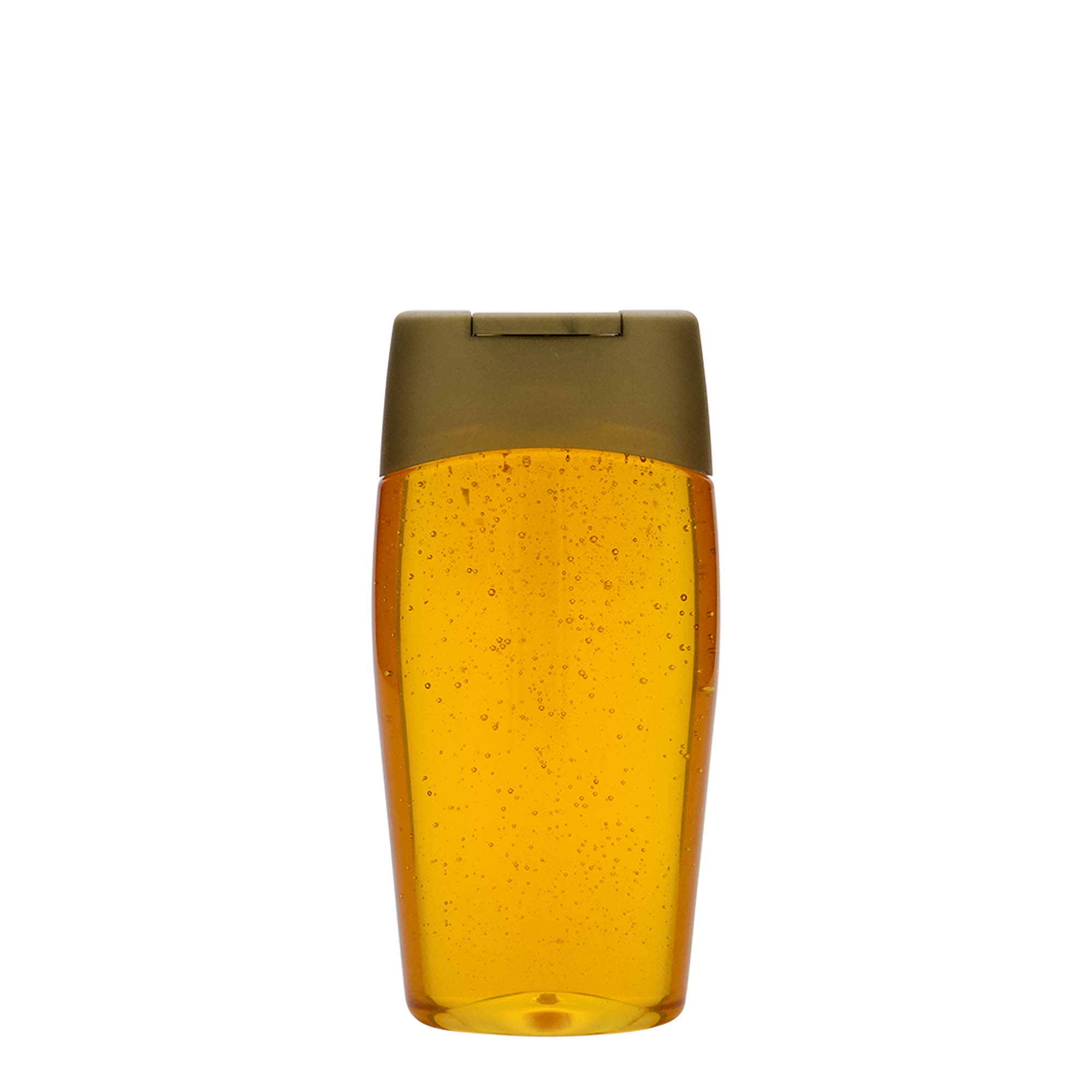 Botella PET de 200 ml «Squeeze», ovalada, plástico