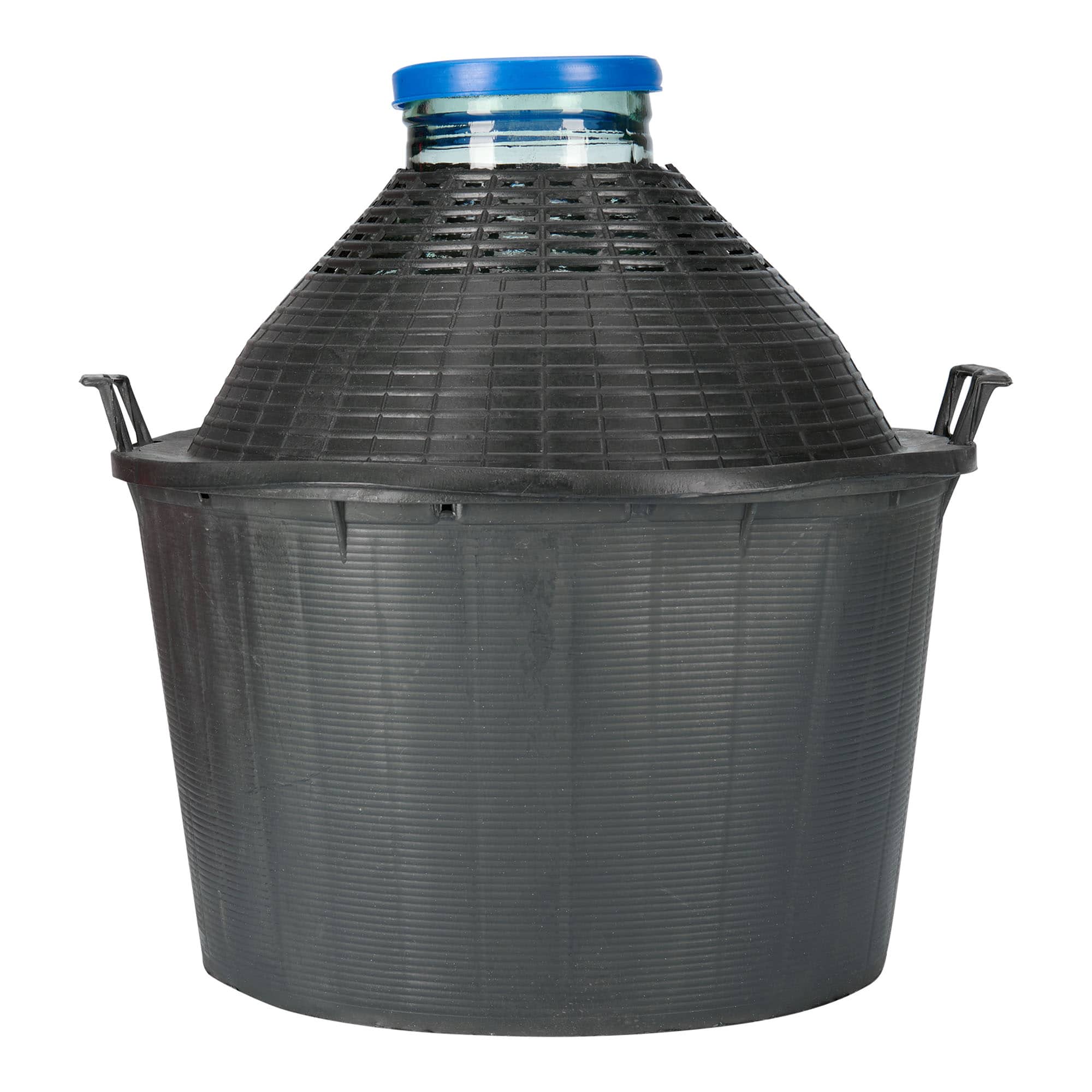 Damajuana de cuello ancho de 34 l, vidrio, boca: capuchón Damajuana de cuello ancho de 34 l, vidrio, boca: capuchón