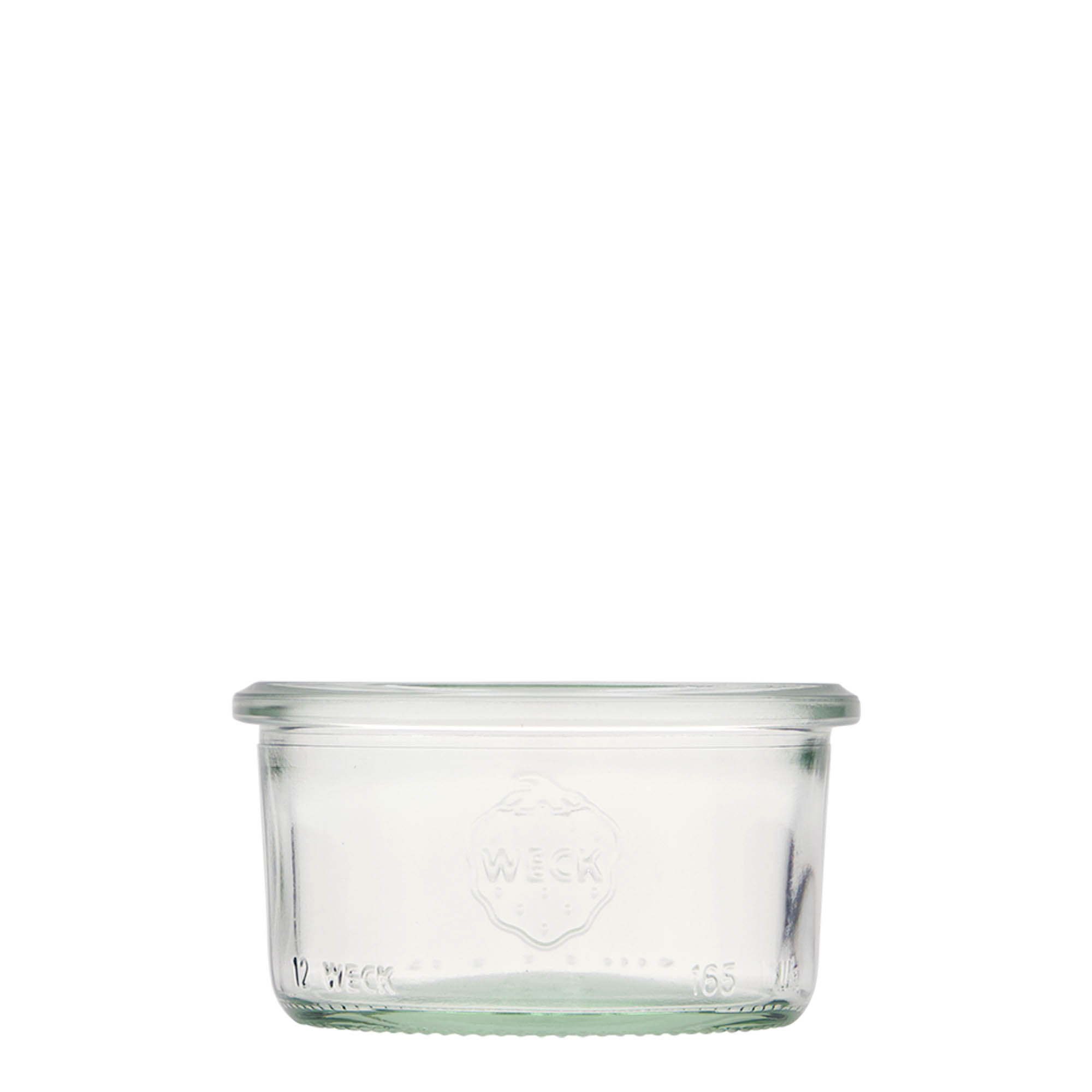 165 ml tarro WECK para desmoldar, boca: borde redondo