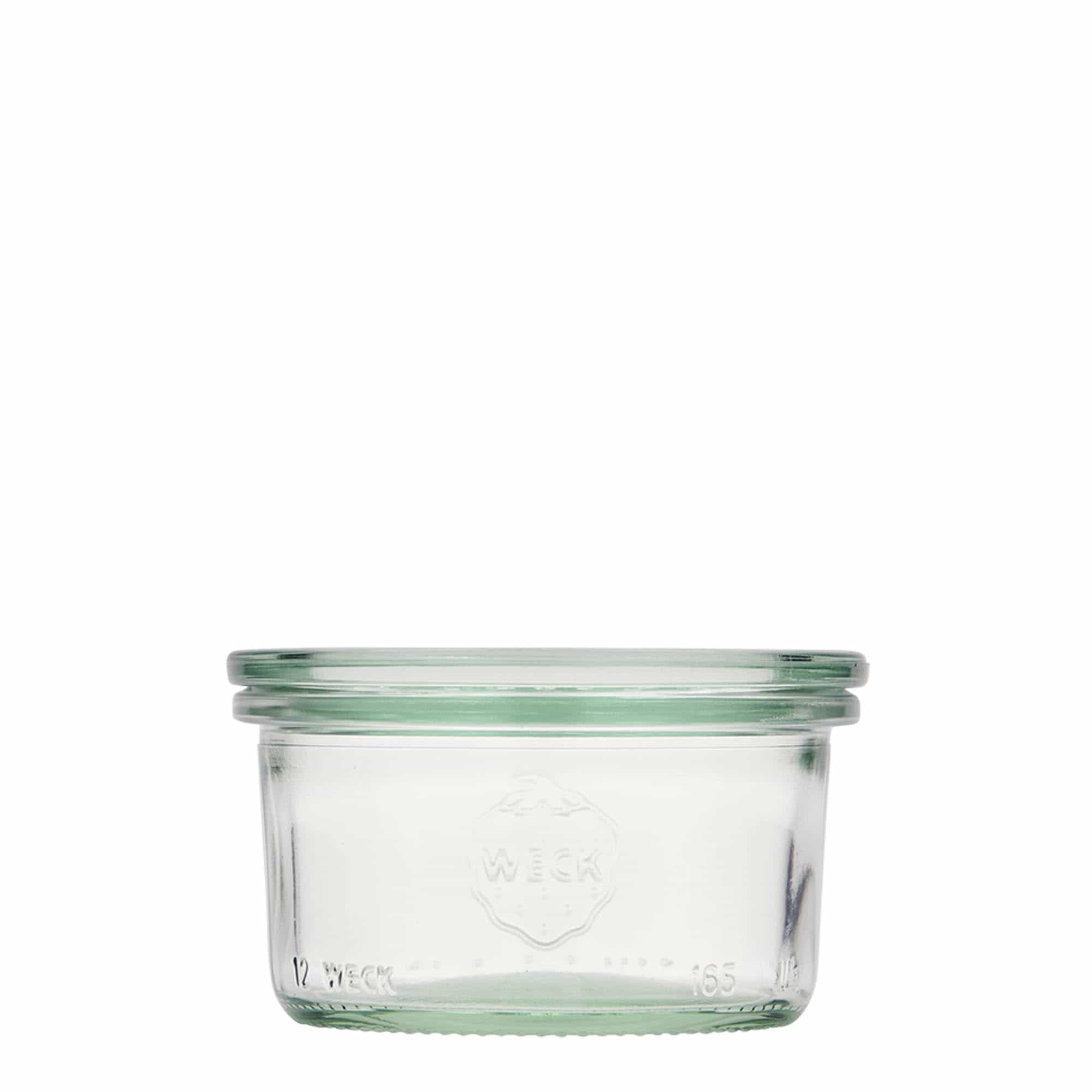 165 ml tarro WECK para desmoldar, boca: borde redondo