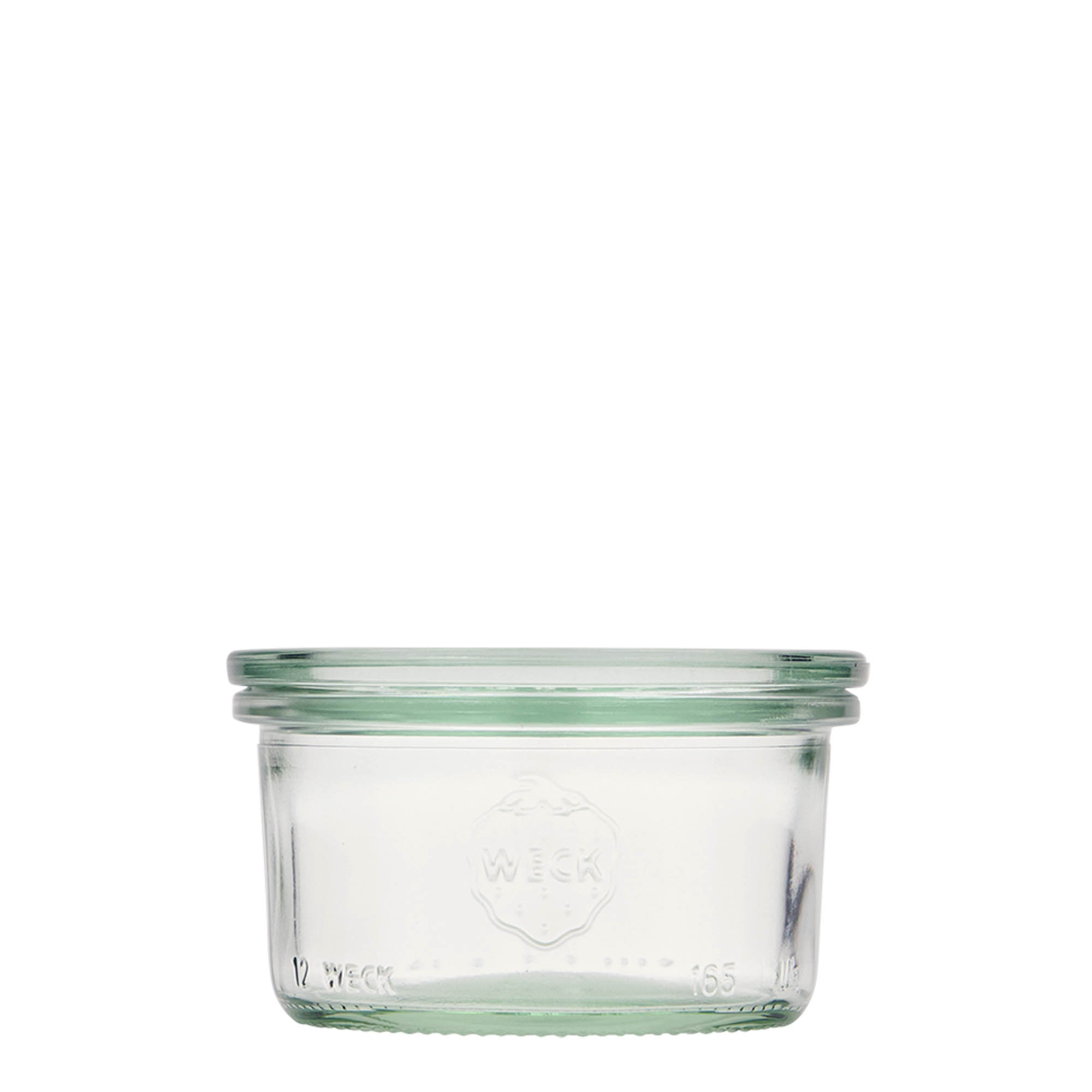 165 ml tarro WECK para desmoldar, boca: borde redondo