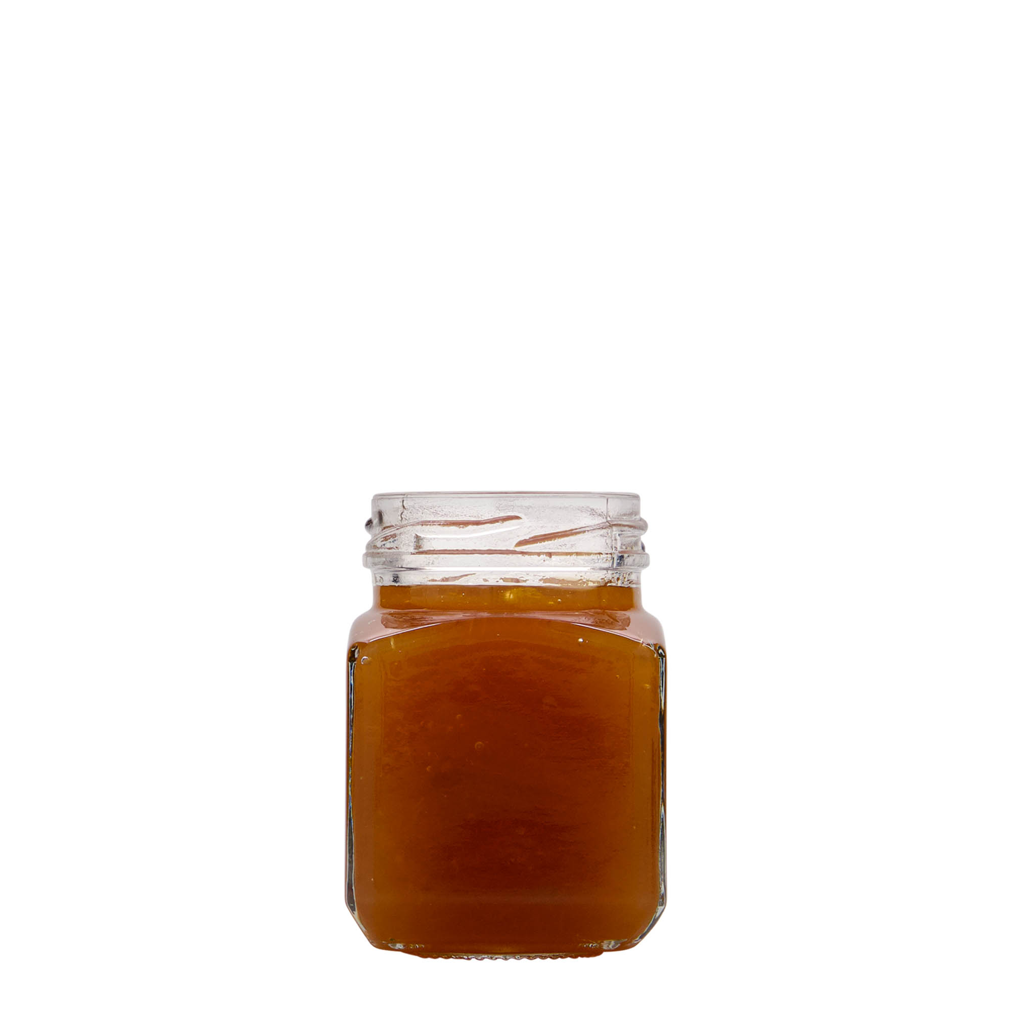 106 ml frasco cuadrado, boca: Twist-Off (TO 48)