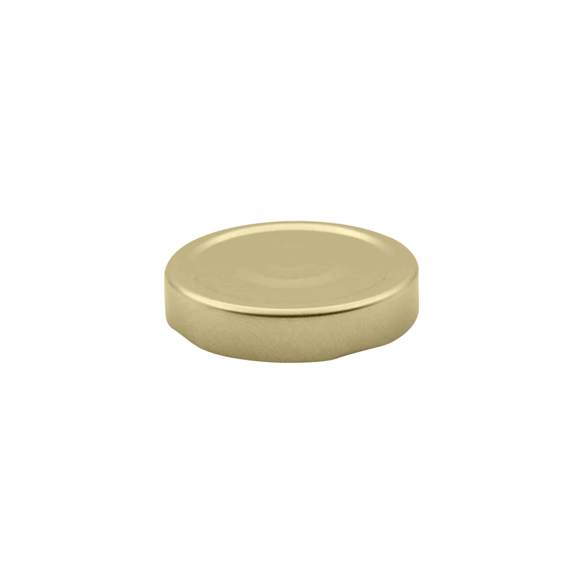 Tapa Deep-Twist-Off, hojalata, dorado, para boca: Deep-TO 66