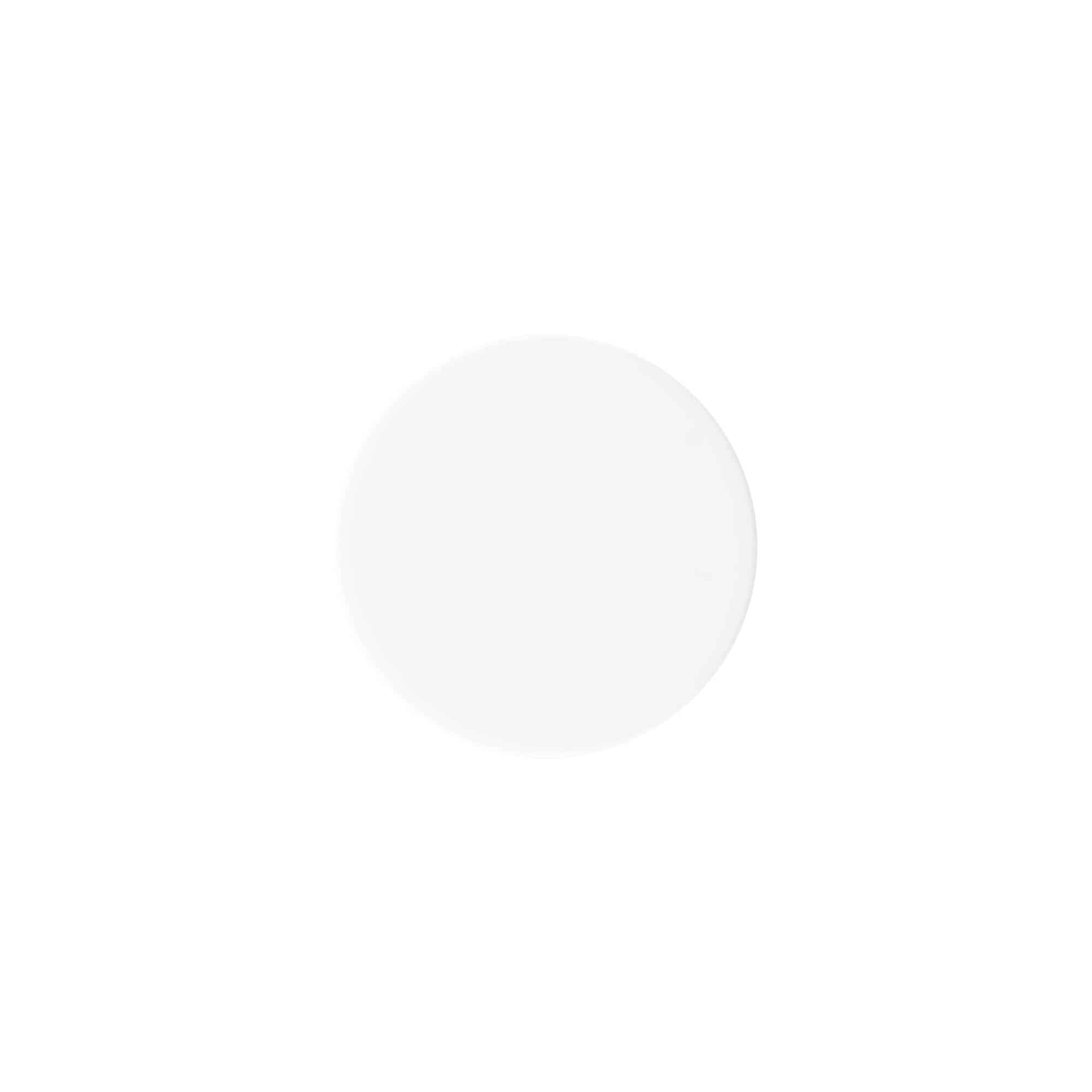 Tapón de rosca 50 ml 'Antonella', plástico PP, blanco