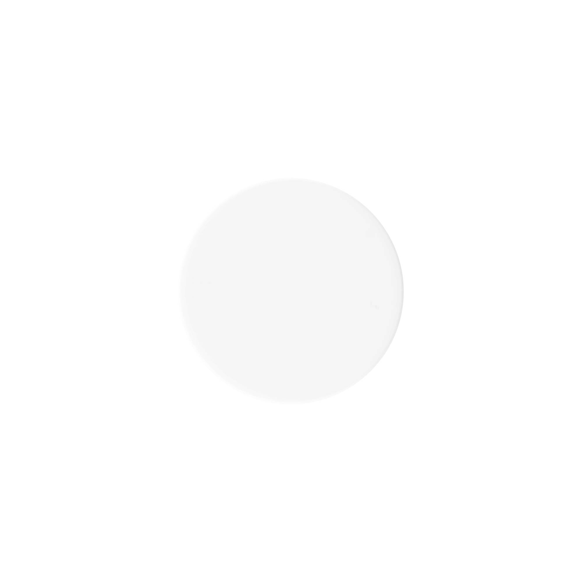 Tapón de rosca 50 ml 'Antonella', plástico PP, blanco Tapón de rosca 50 ml 'Antonella', plástico PP, blanco