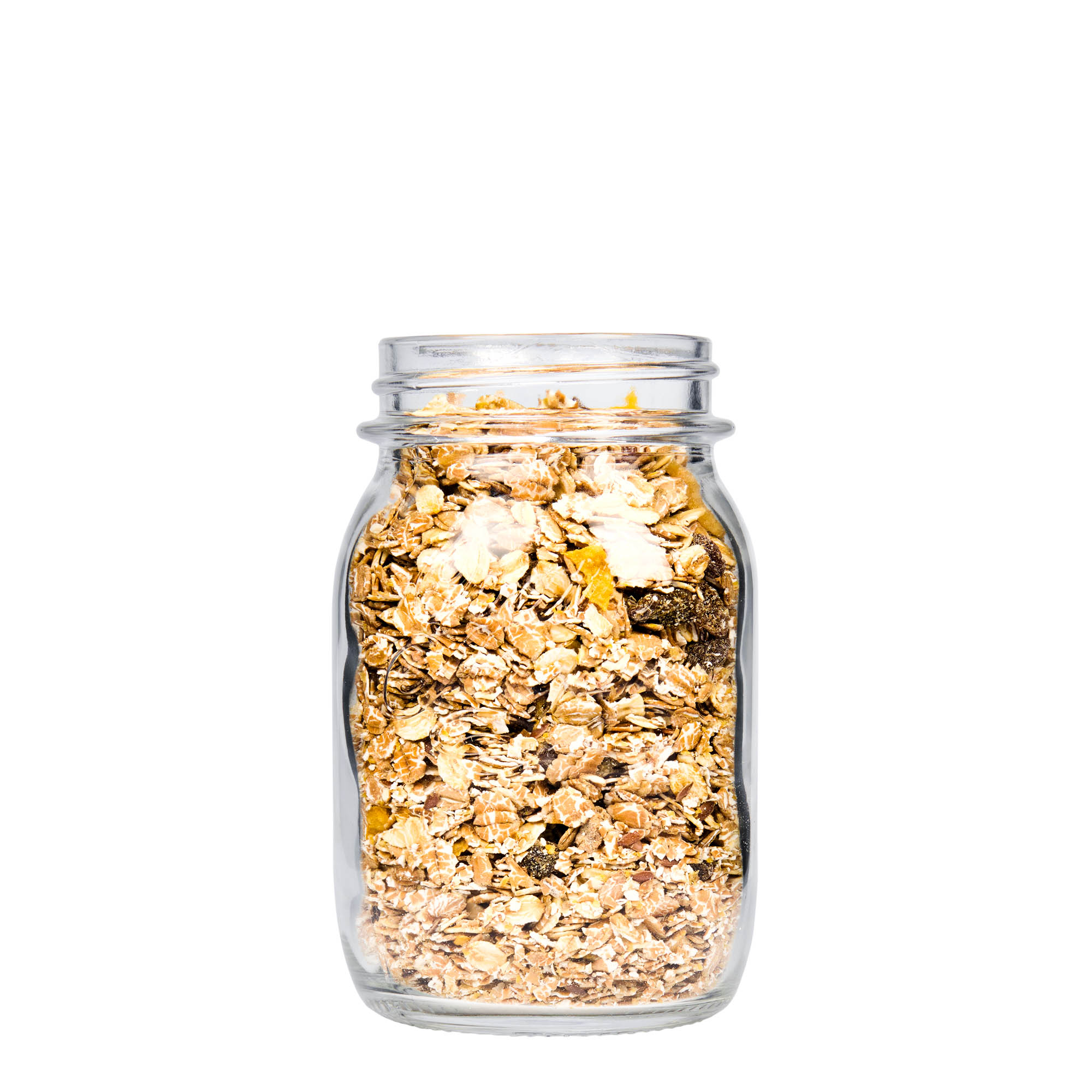 500 ml frasco de vidrio 'Quattro Stagioni', boca: cierre de rosca 500 ml frasco de vidrio 'Quattro Stagioni', boca: cierre de rosca