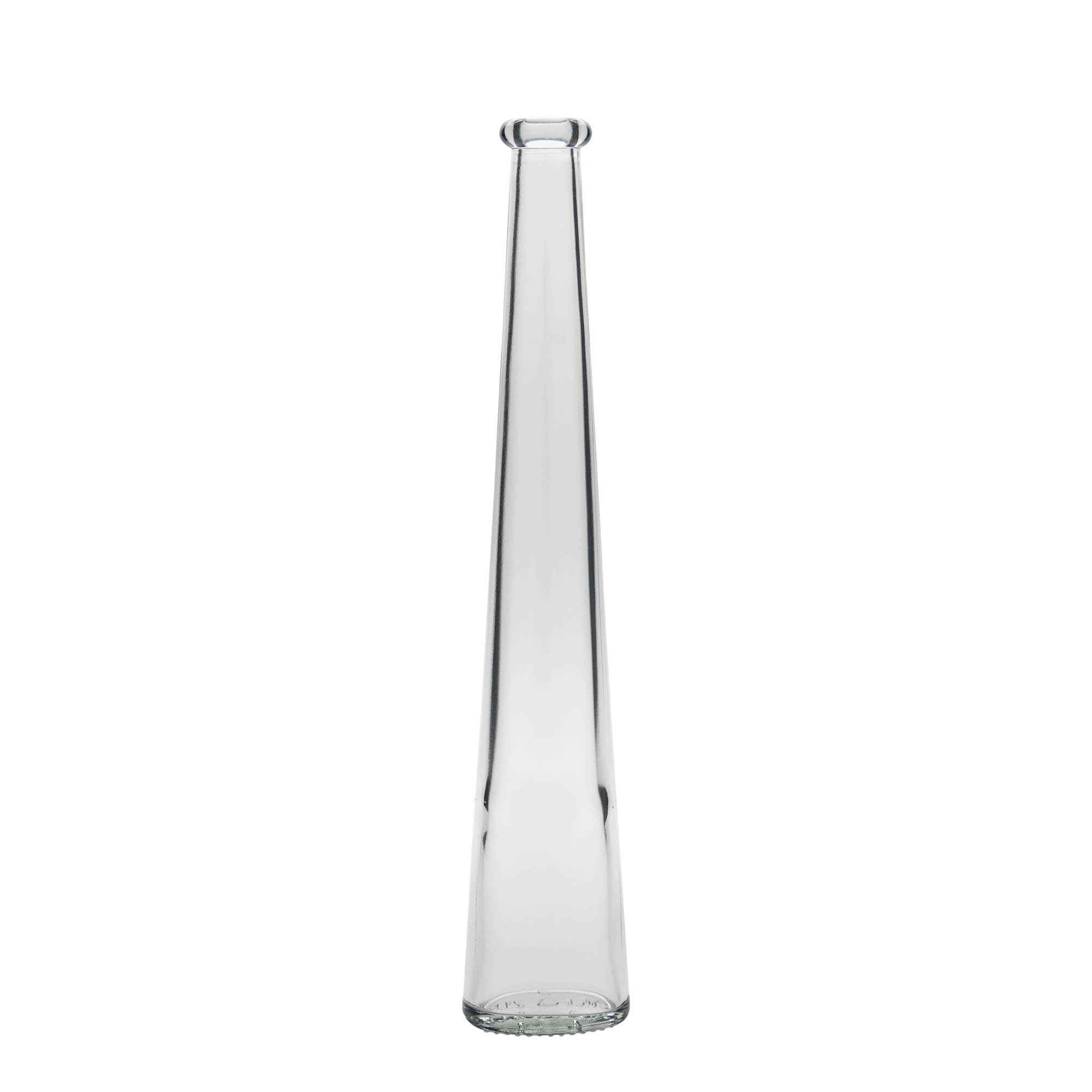 Botella de cristal de 200 ml 'Dama Ovale', ovalada, boca: corcho Botella de cristal de 200 ml 'Dama Ovale', ovalada, boca: corcho