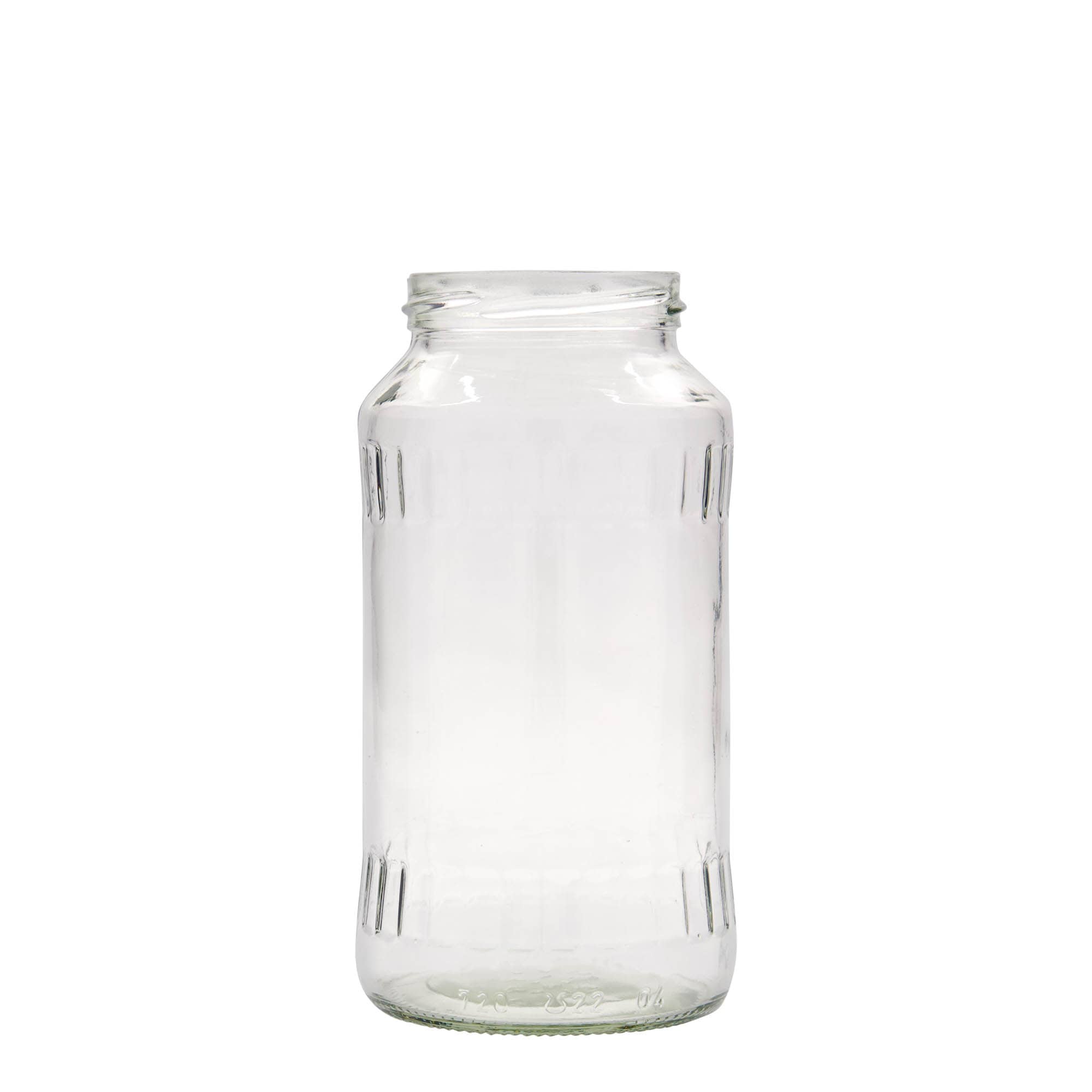 720 ml vaso facetado, boca: Twist-Off (TO 66)