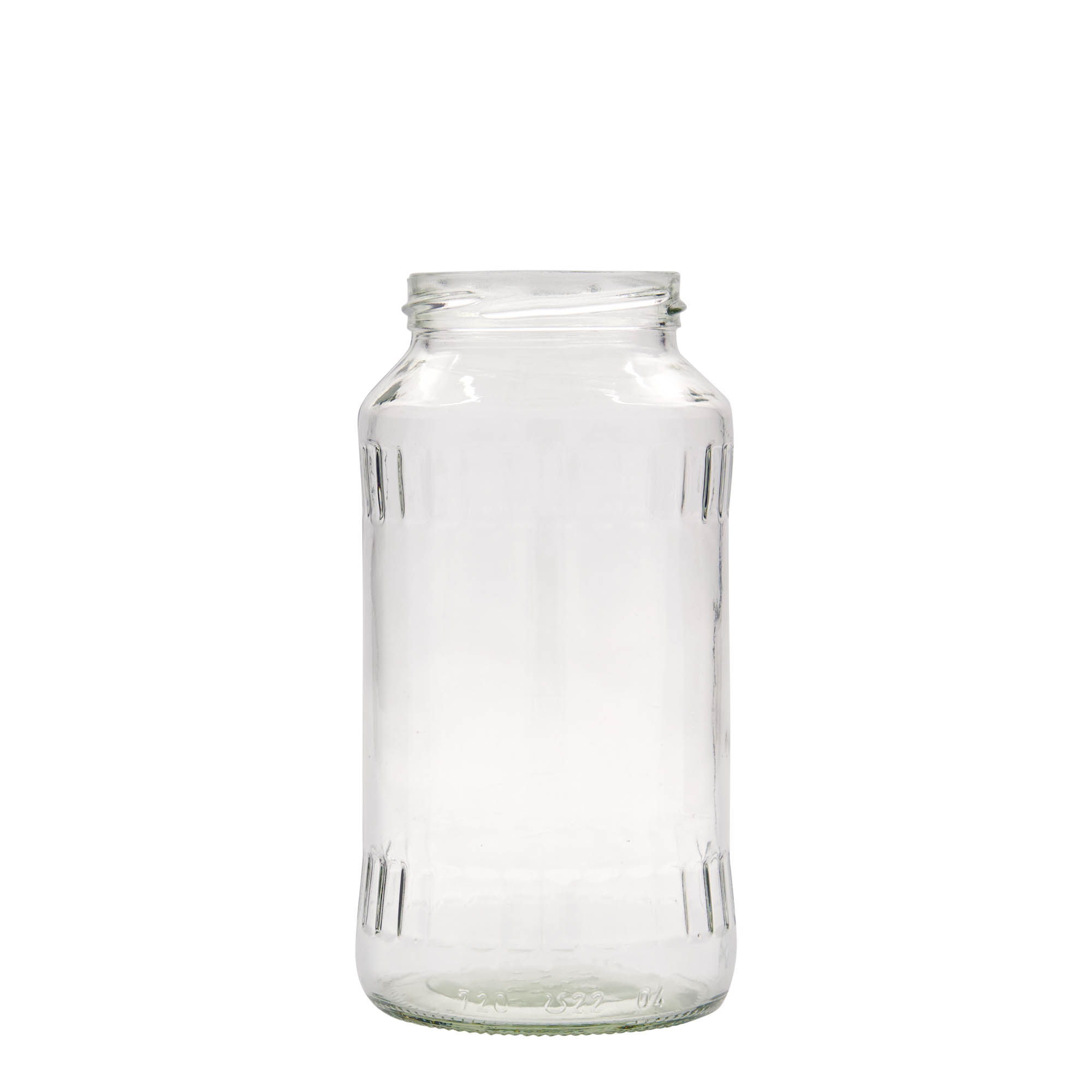 720 ml vaso facetado, boca: Twist-Off (TO 66)