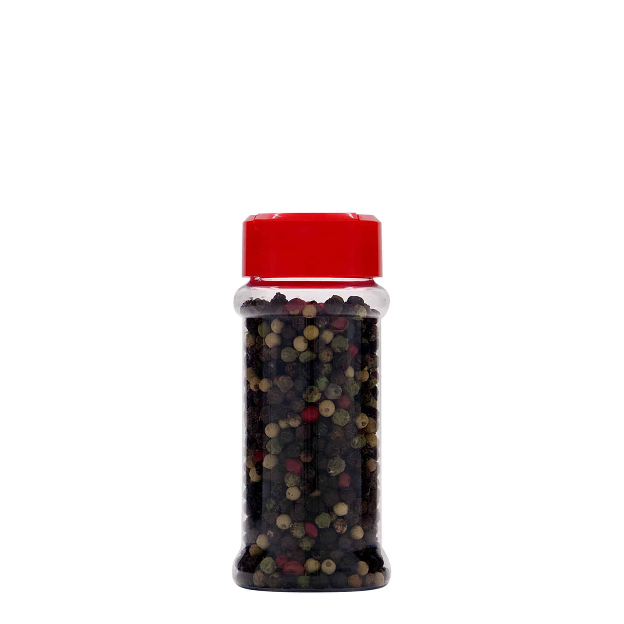 100 ml bote de especias de PET, plástico, boca: 38/400
