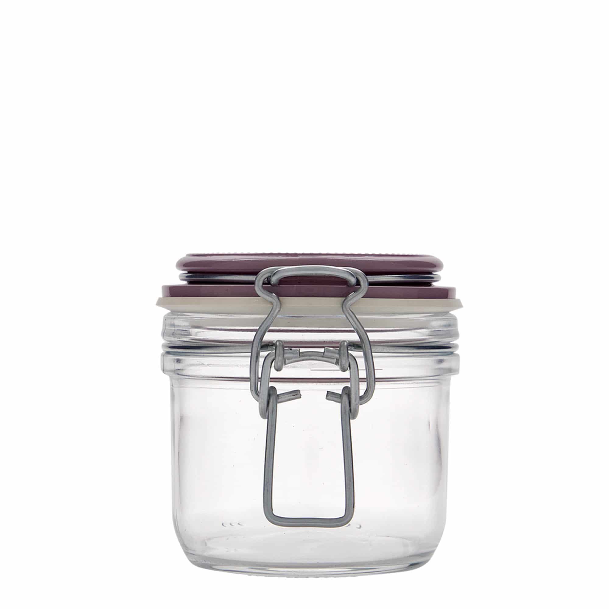 Tarro hermético 'Fido' de 200 ml, violeta, boca: cierre mecánico Tarro hermético 'Fido' de 200 ml, violeta, boca: cierre mecánico