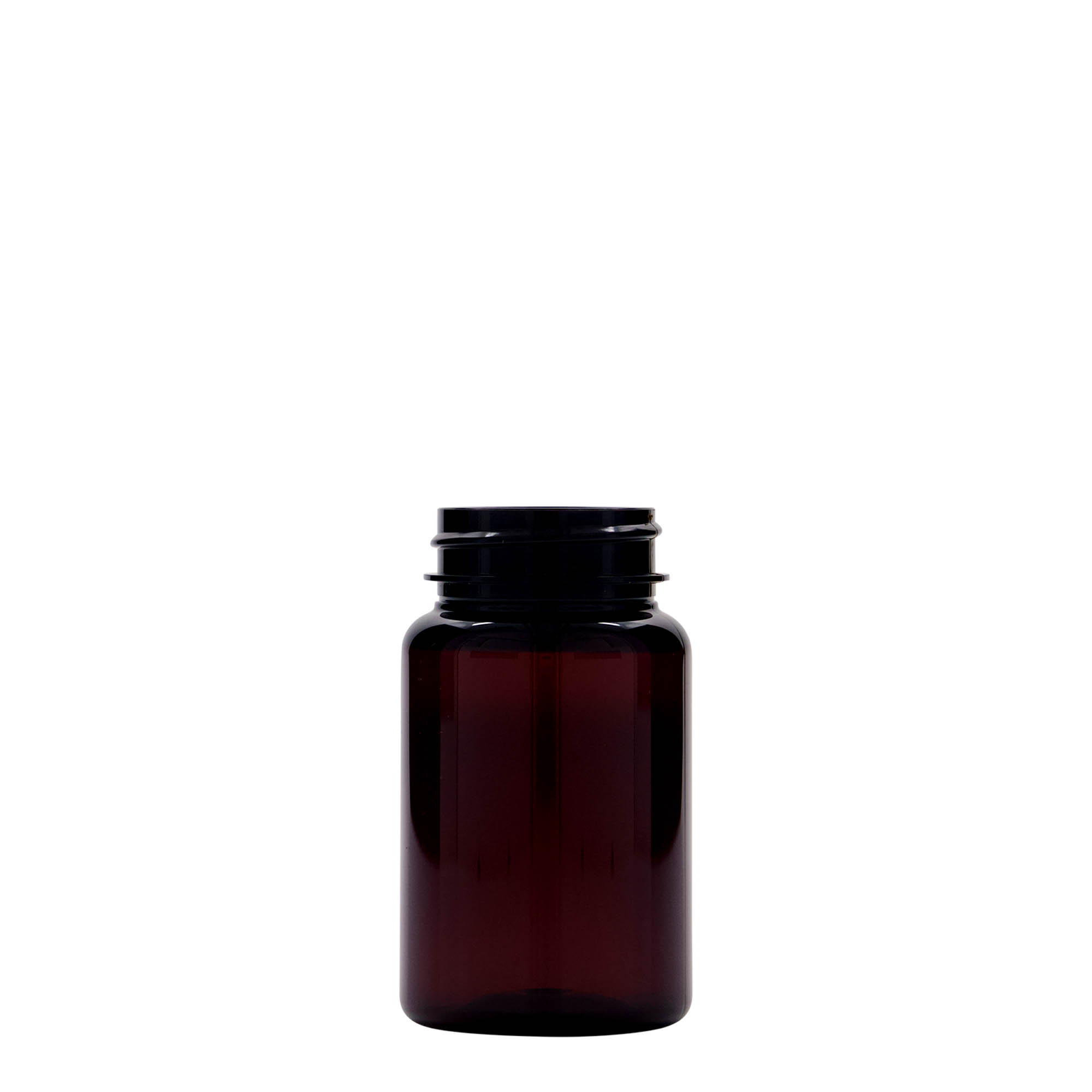 75 ml envase PET, plástico, marrón, boca: 38/400