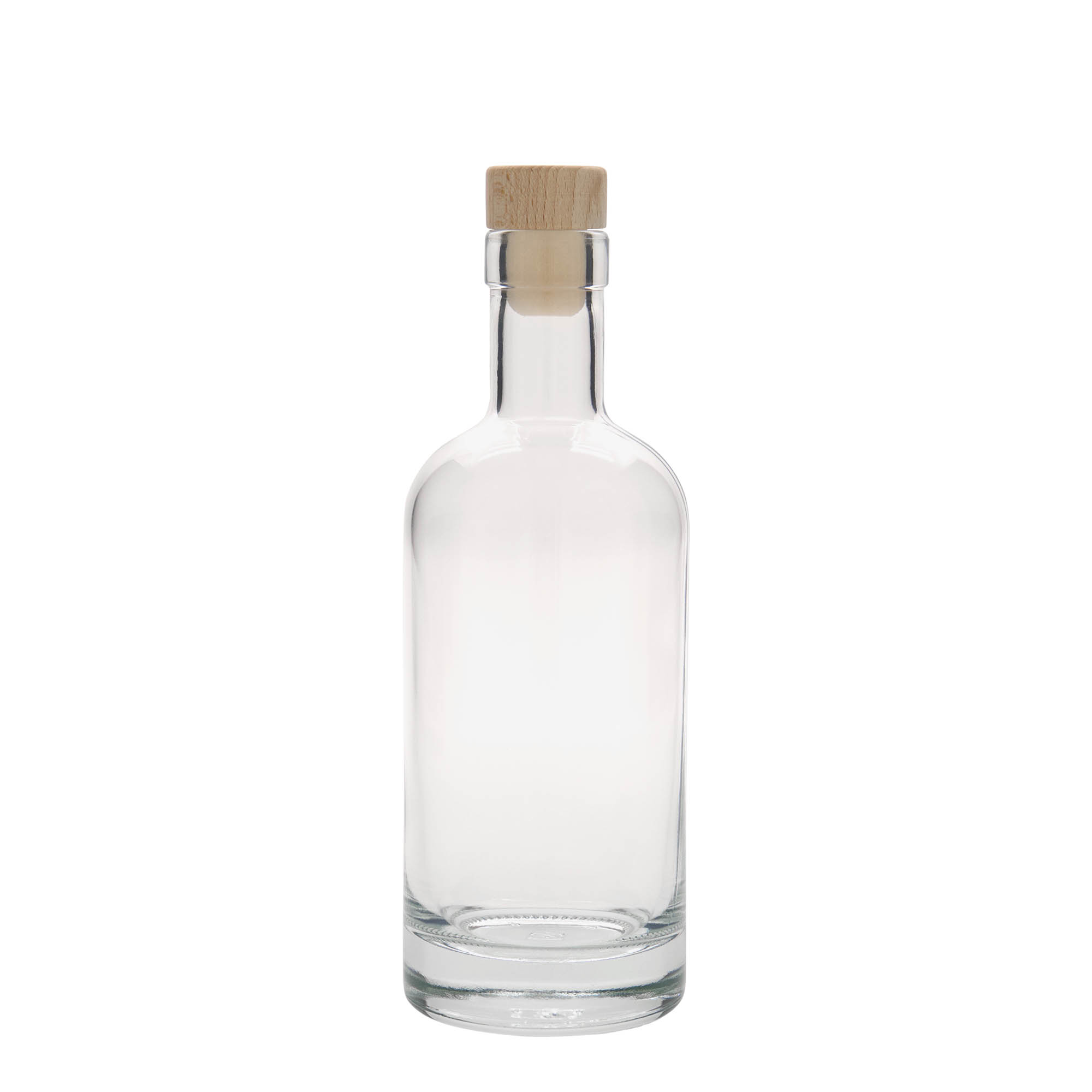 Botella de vidrio de 350 ml 'Linea Uno', boca: corcho