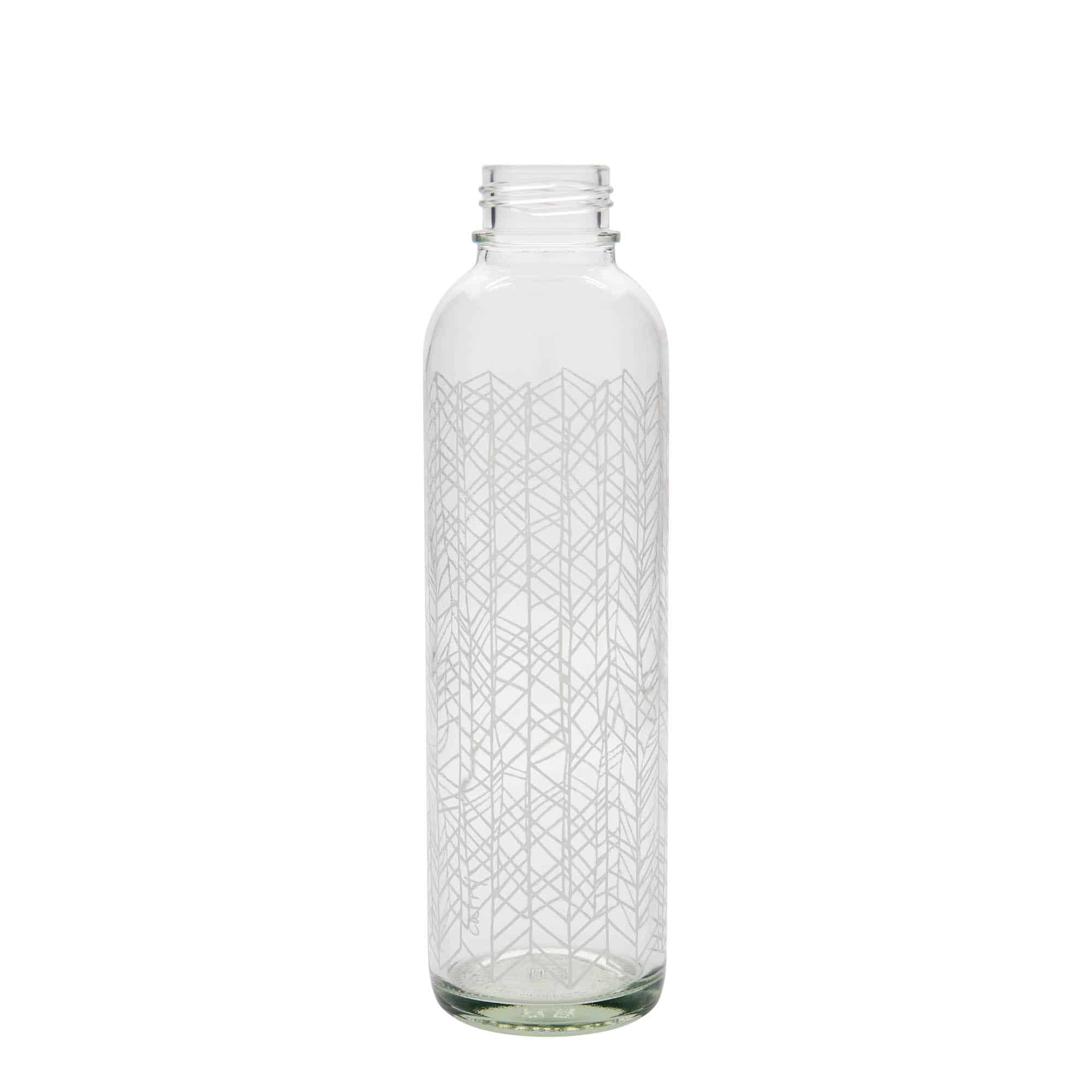 Botella de agua 'CARRY Bottle' de 700 ml, motivo: Structure of Life, boca: tapón de rosca