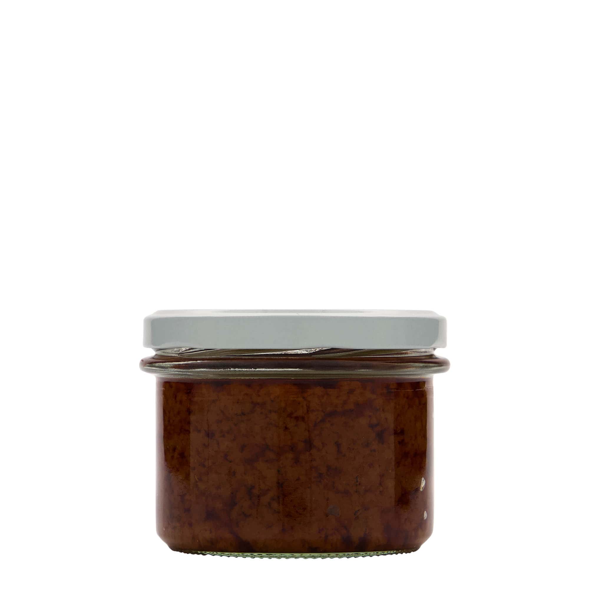 235 ml tarro de vidrio con caída, boca: Twist-Off (TO 82)