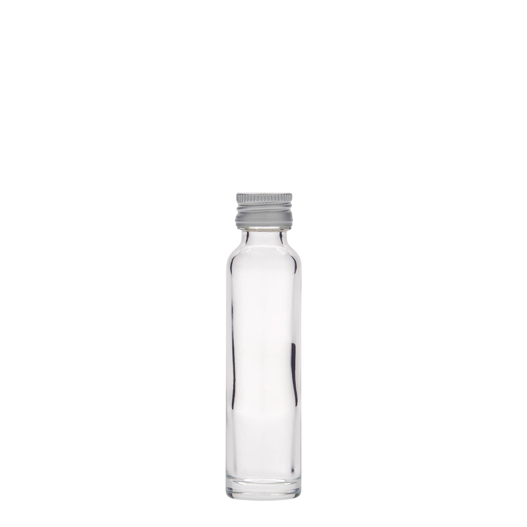 Botella de jarra de 20 ml, vidrio, boca: PP 18