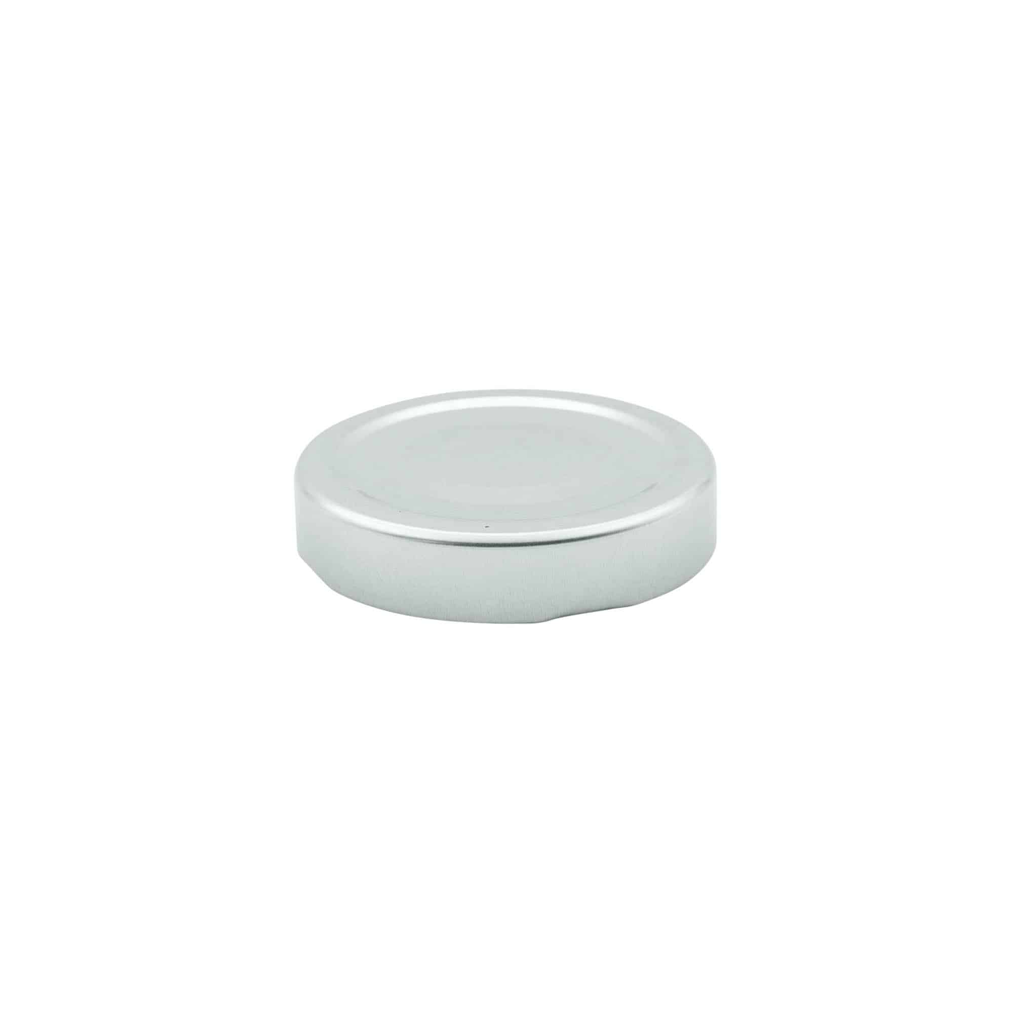 Tapa Deep-Twist-Off, hojalata, plateado, para boca: Deep-TO 63