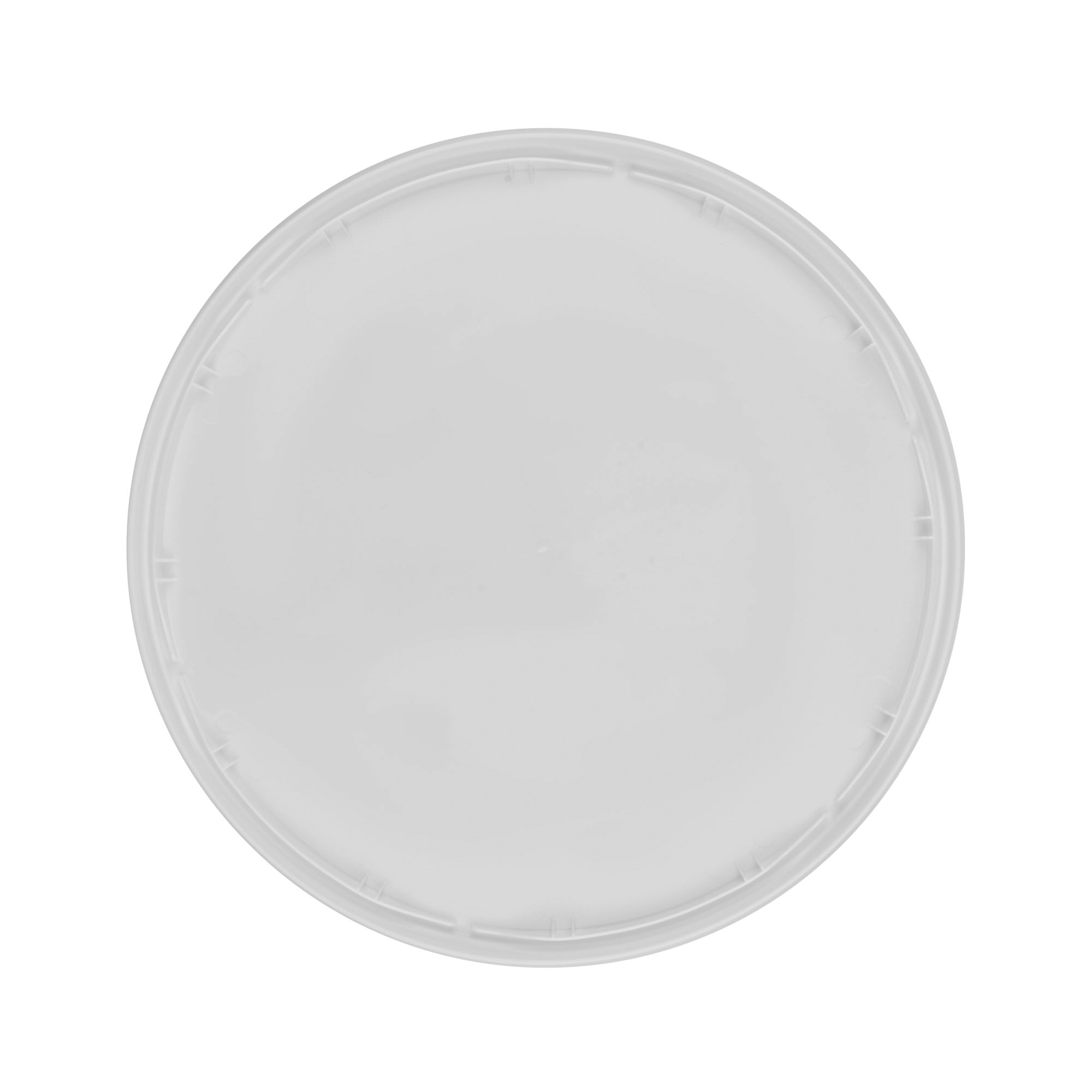 Tapa para cubo de 20 l, plástico PP, blanco