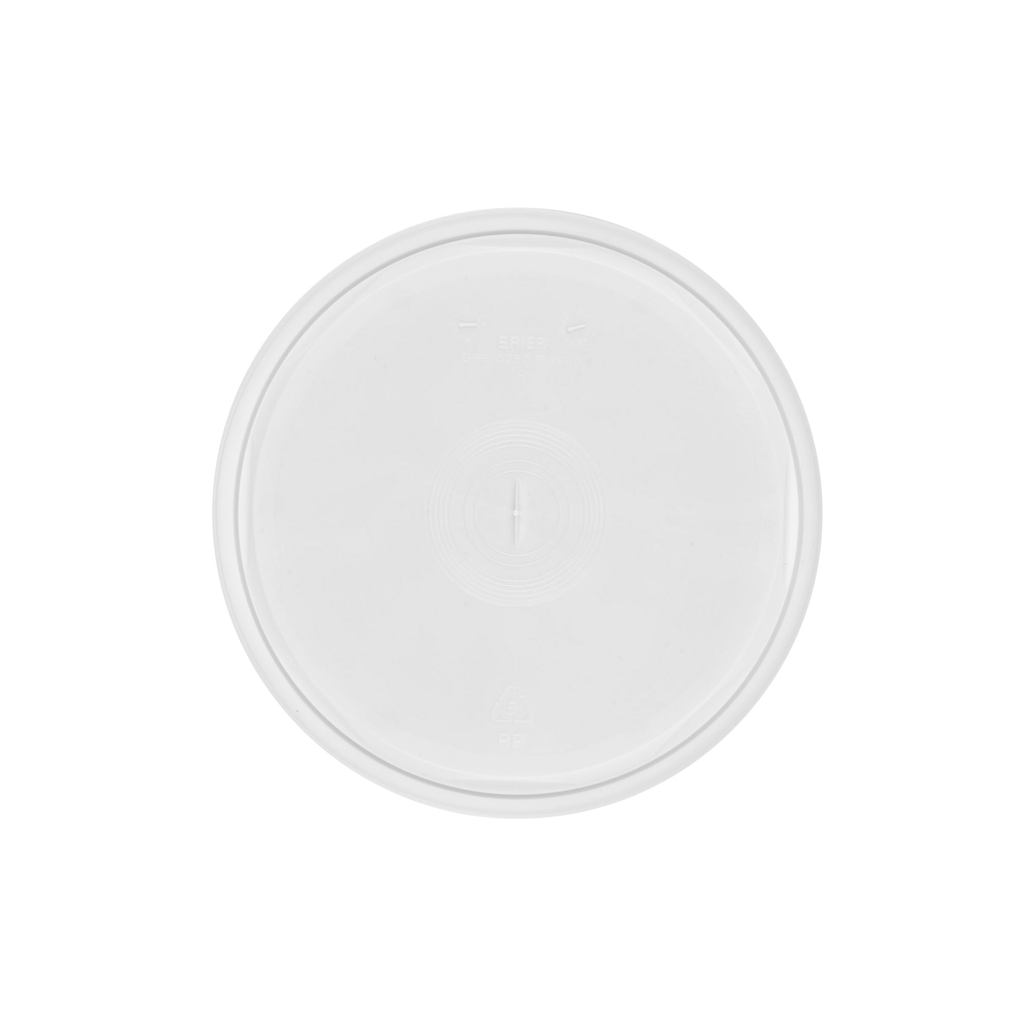 Tapa para cubo de 2,5 l, plástico PP, blanco Tapa para cubo de 2,5 l, plástico PP, blanco