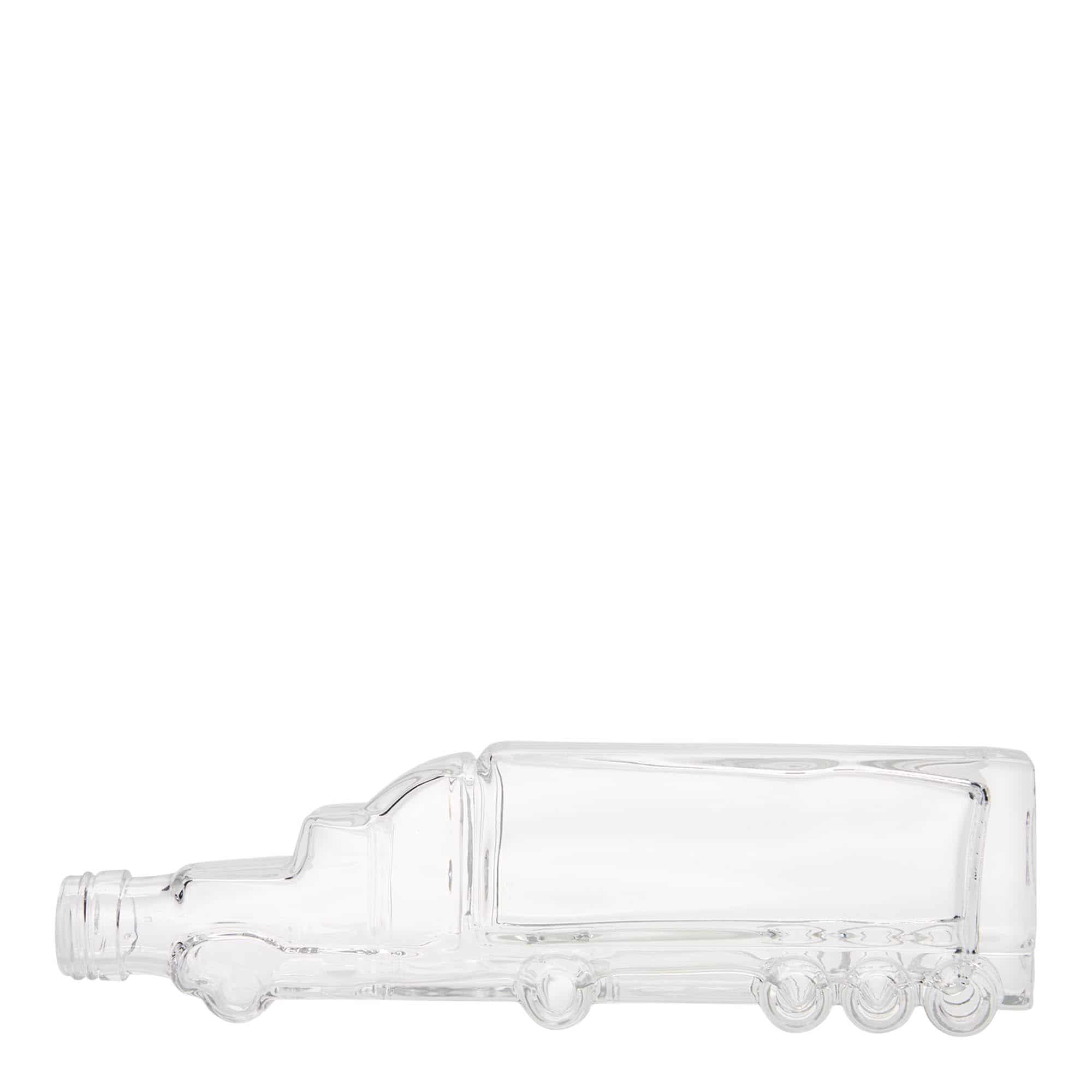 Botella de vidrio 'Camión' de 200 ml, boca: PP 25