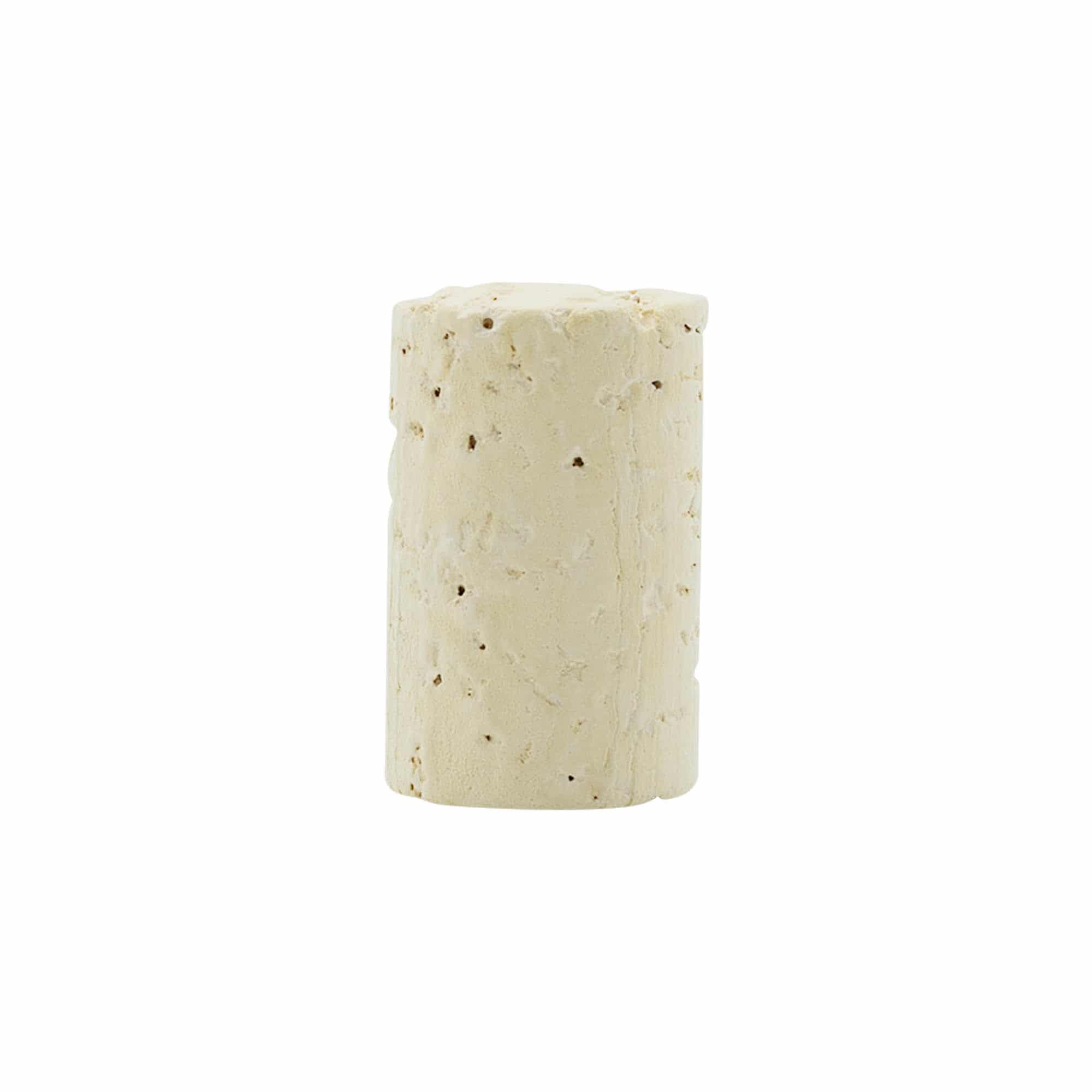 Corchos para vino de 24 mm, corcho natural, beige, para boca: corcho