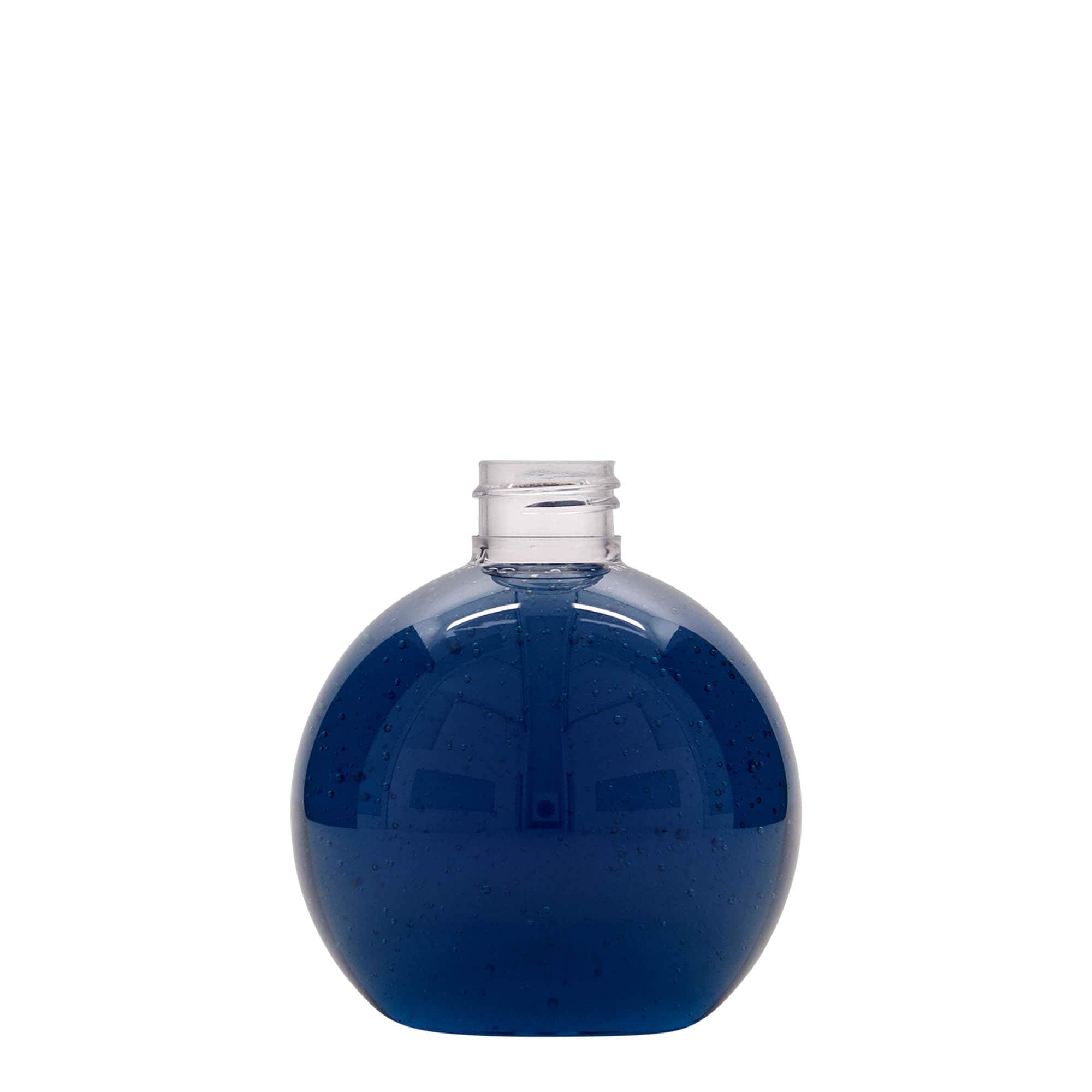 Botella PET de 250 ml 'Perry', redonda, plástico, boca: 24/410