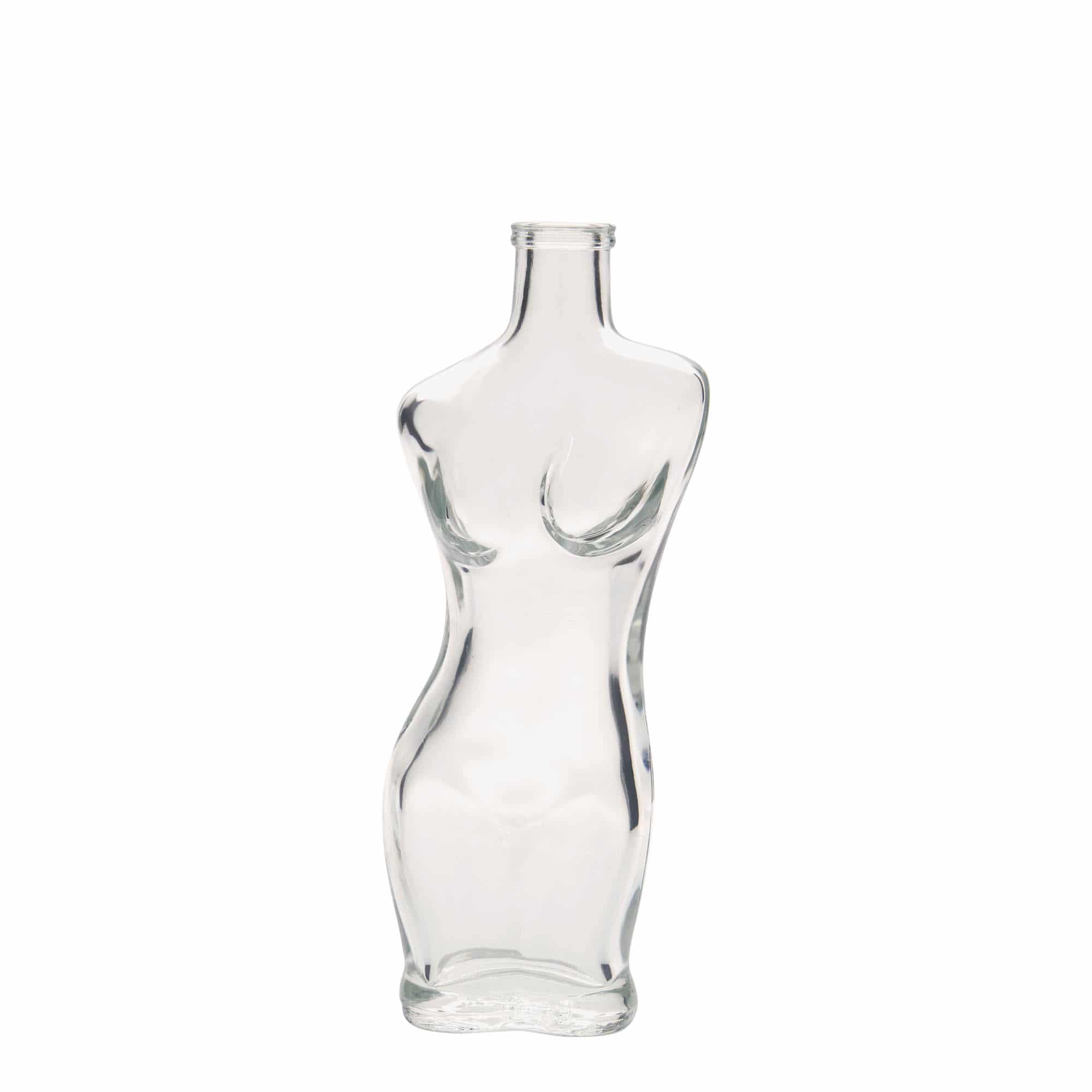 Botella de vidrio 'Eva' de 200 ml, boca: corcho