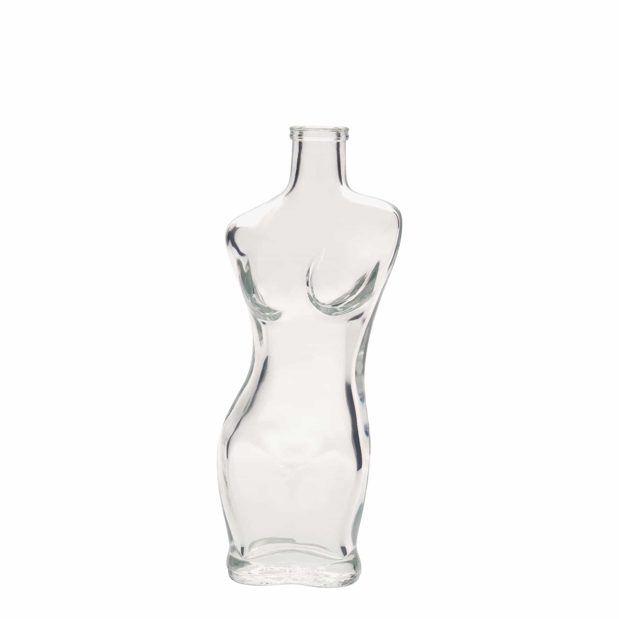 Botella de vidrio de 200 ml 'Eva', boca: corcho