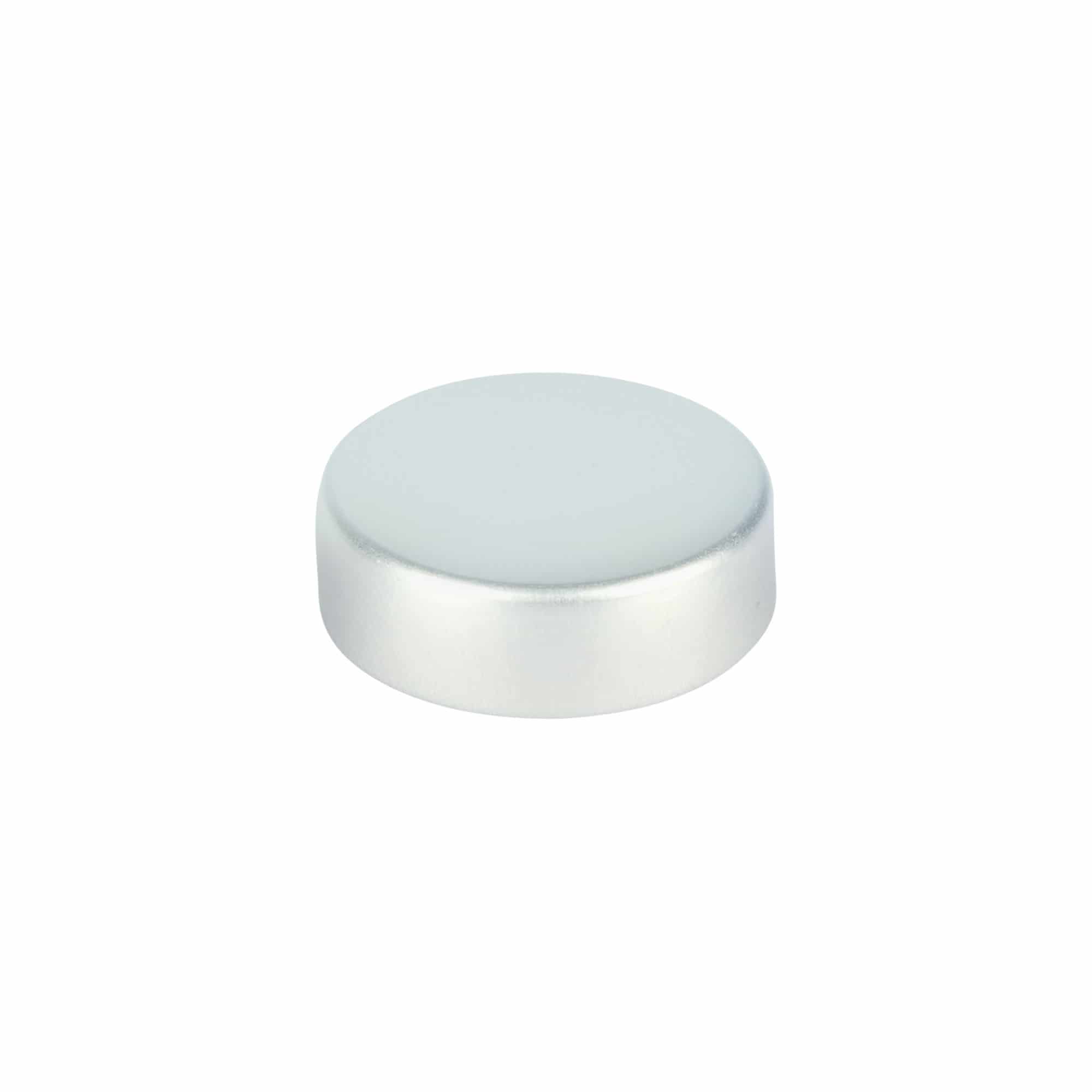 Tapa de rosca, metal, plateado, para boca: GPI 33/400