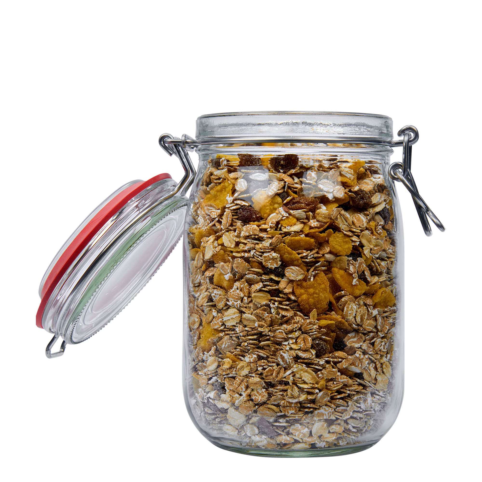 1.140 ml tarro de cierre de alambre #, boca: cierre de alambre