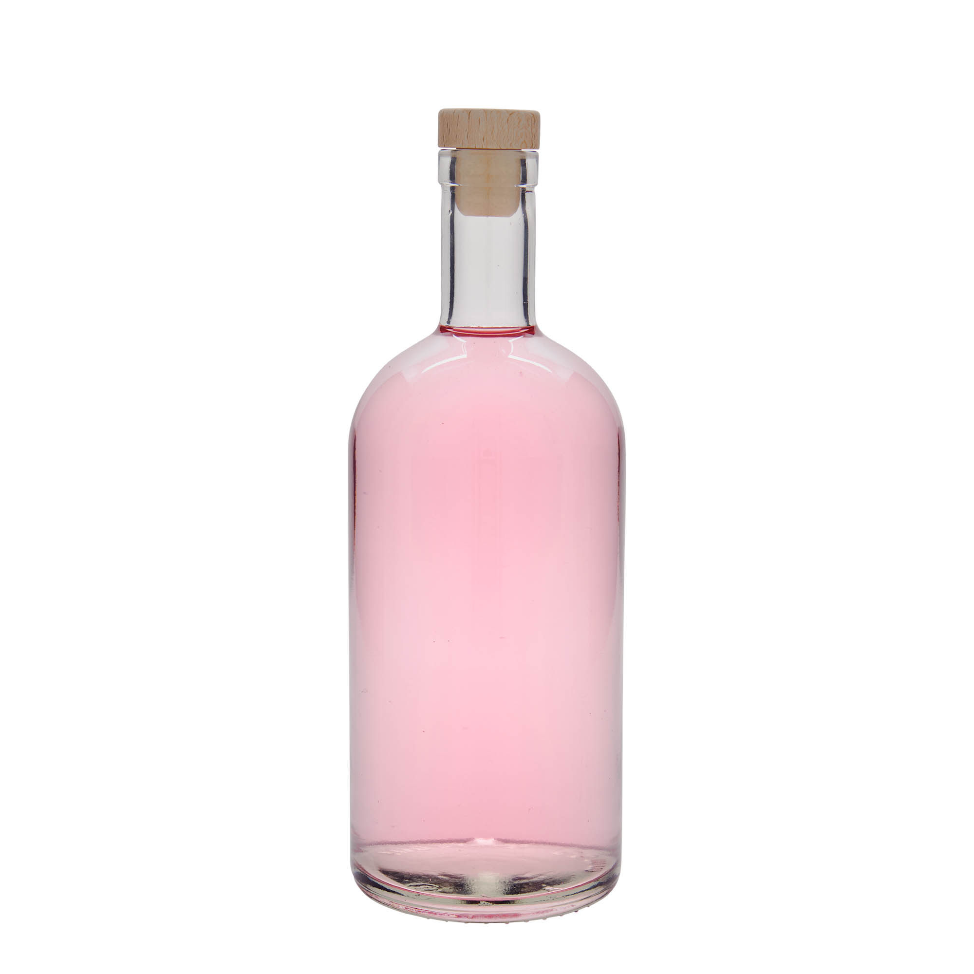 Botella de vidrio de 1000 ml 'Gerardino', boca: corcho