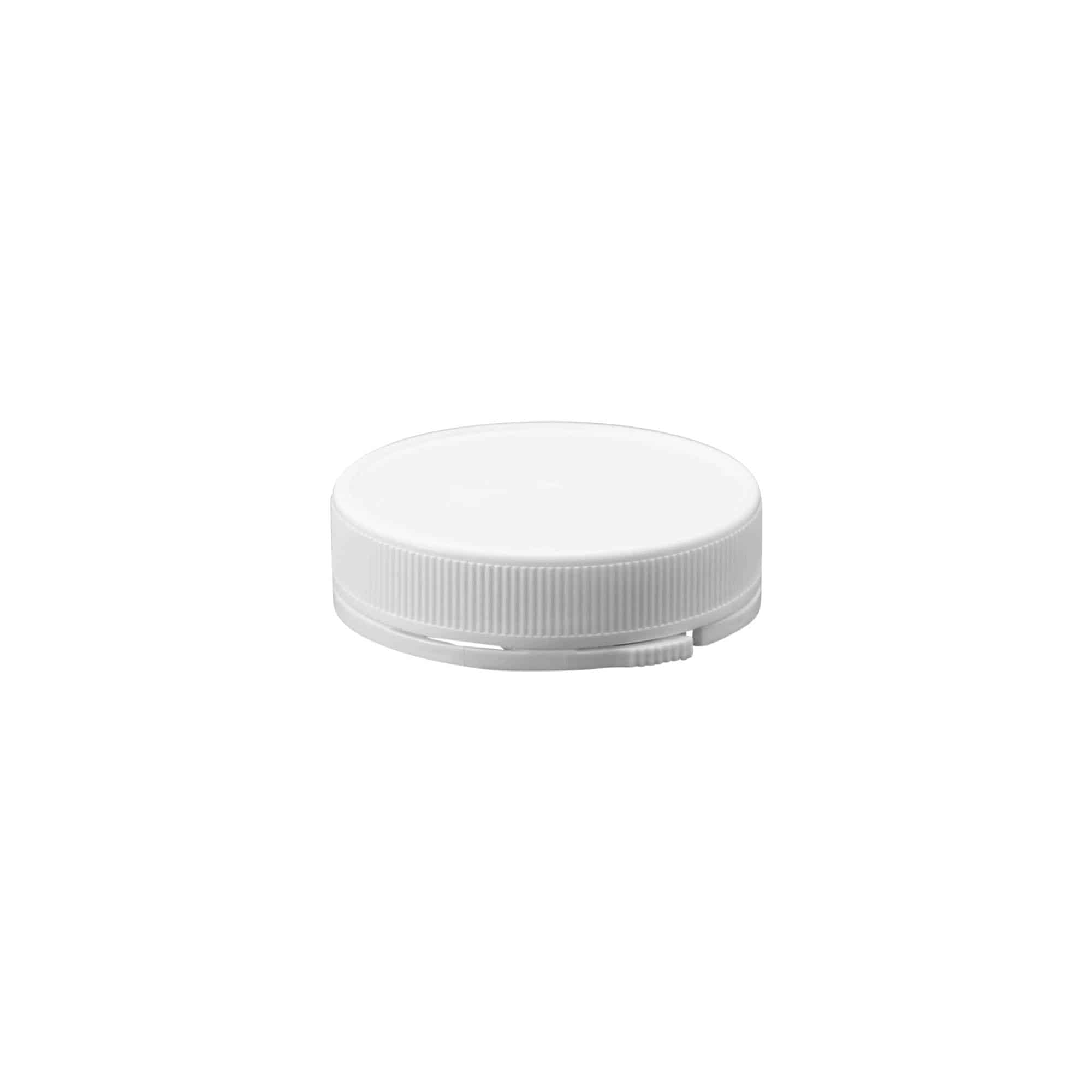 Tapa roscada 'Securilock' 61,9 mm, plástico PP, blanco